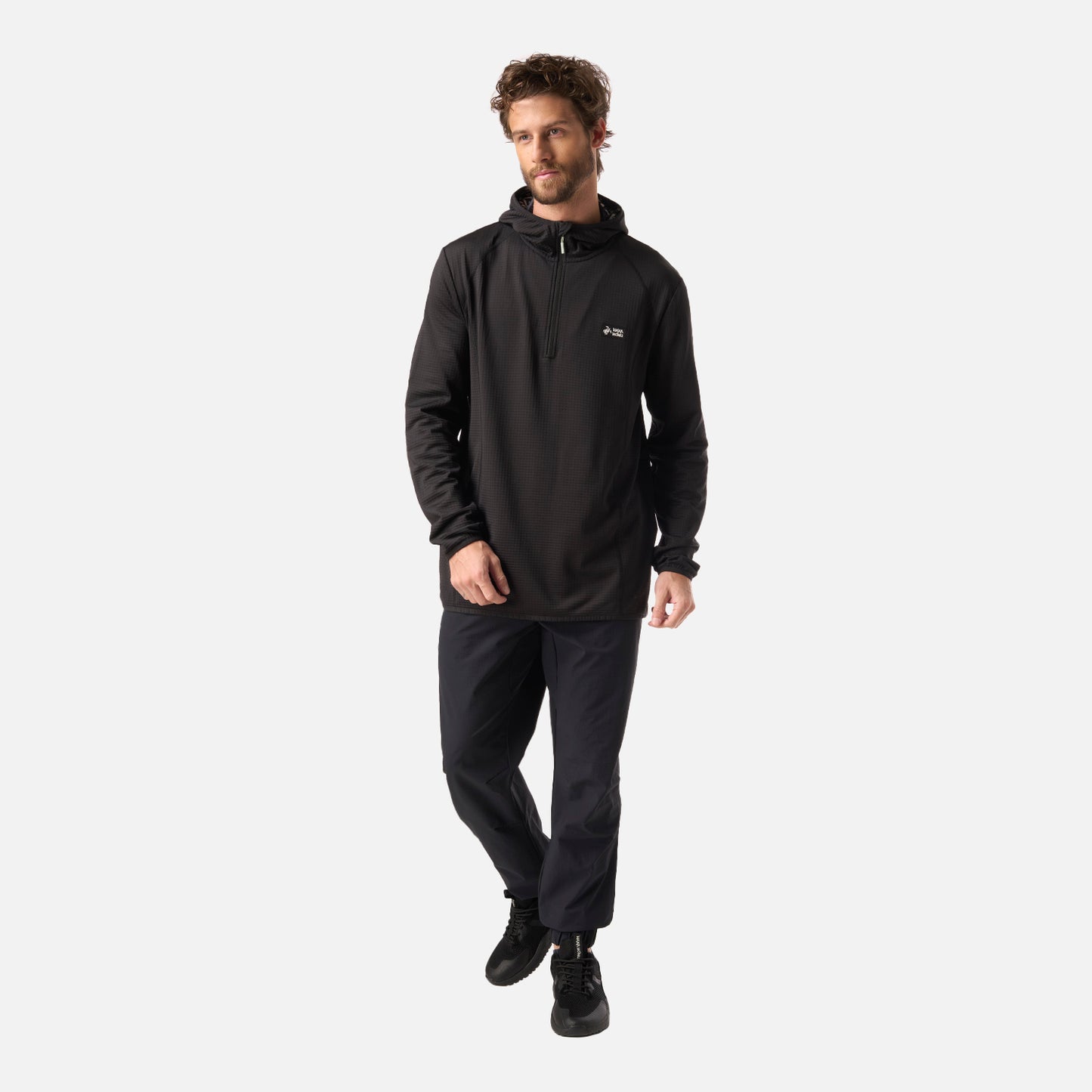 Polerón Hombre Taina Nui Negro Haka Honu