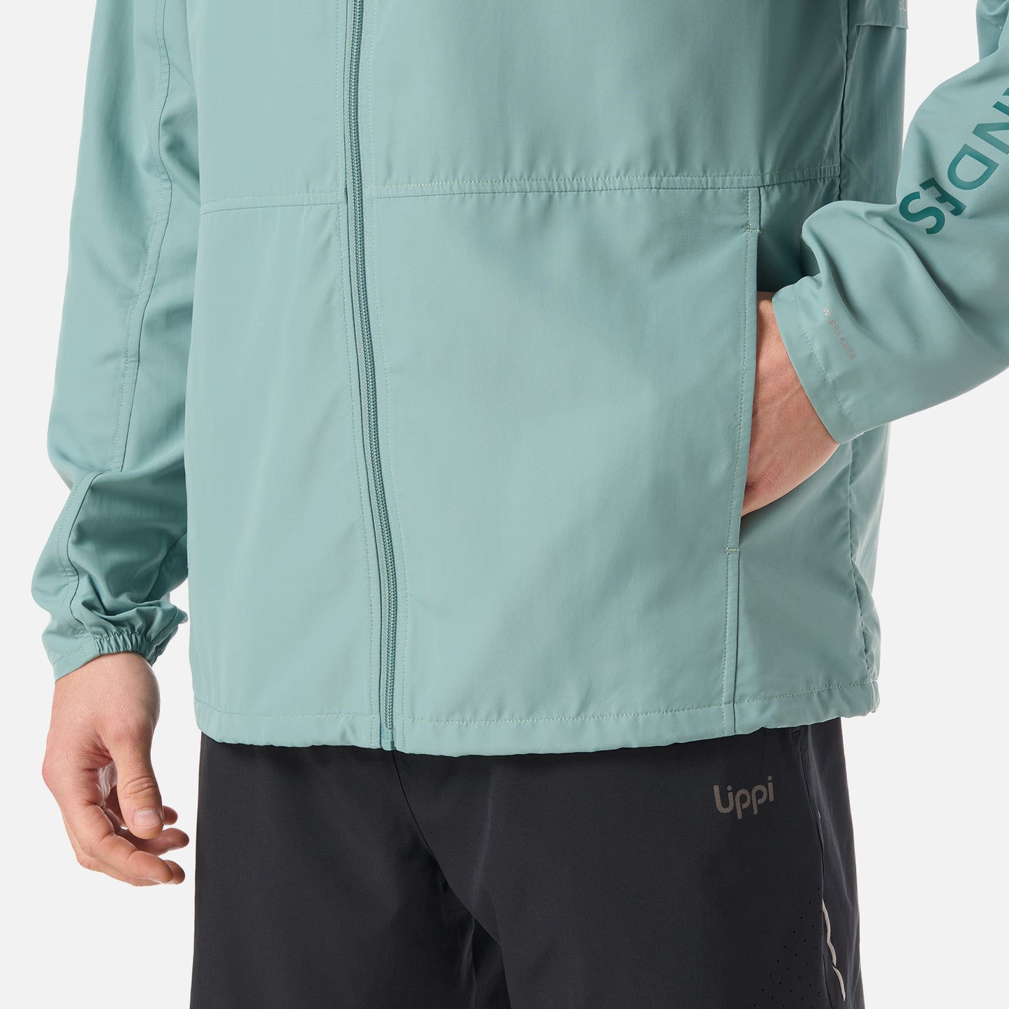 Chaqueta Hombre Nightfall WindBreaker Hoody Jacket Turquesa Lippi