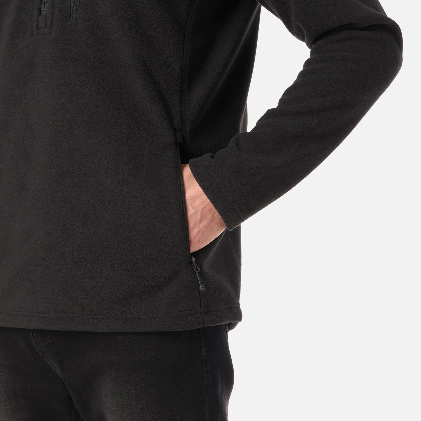Polar Hombre Paicavi Therm-Pro 1/4 Zip Jacket Negro Lippi