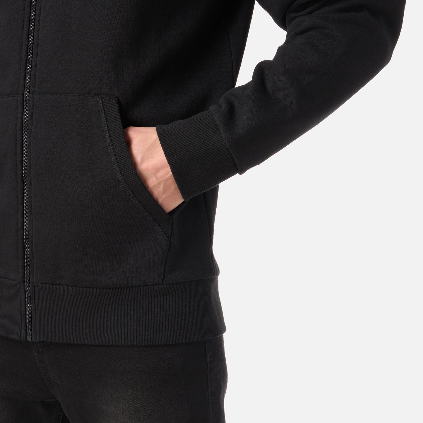 Polerón Hombre Ulmo Full Zip Hoody Sweatshirt Negro Lippi