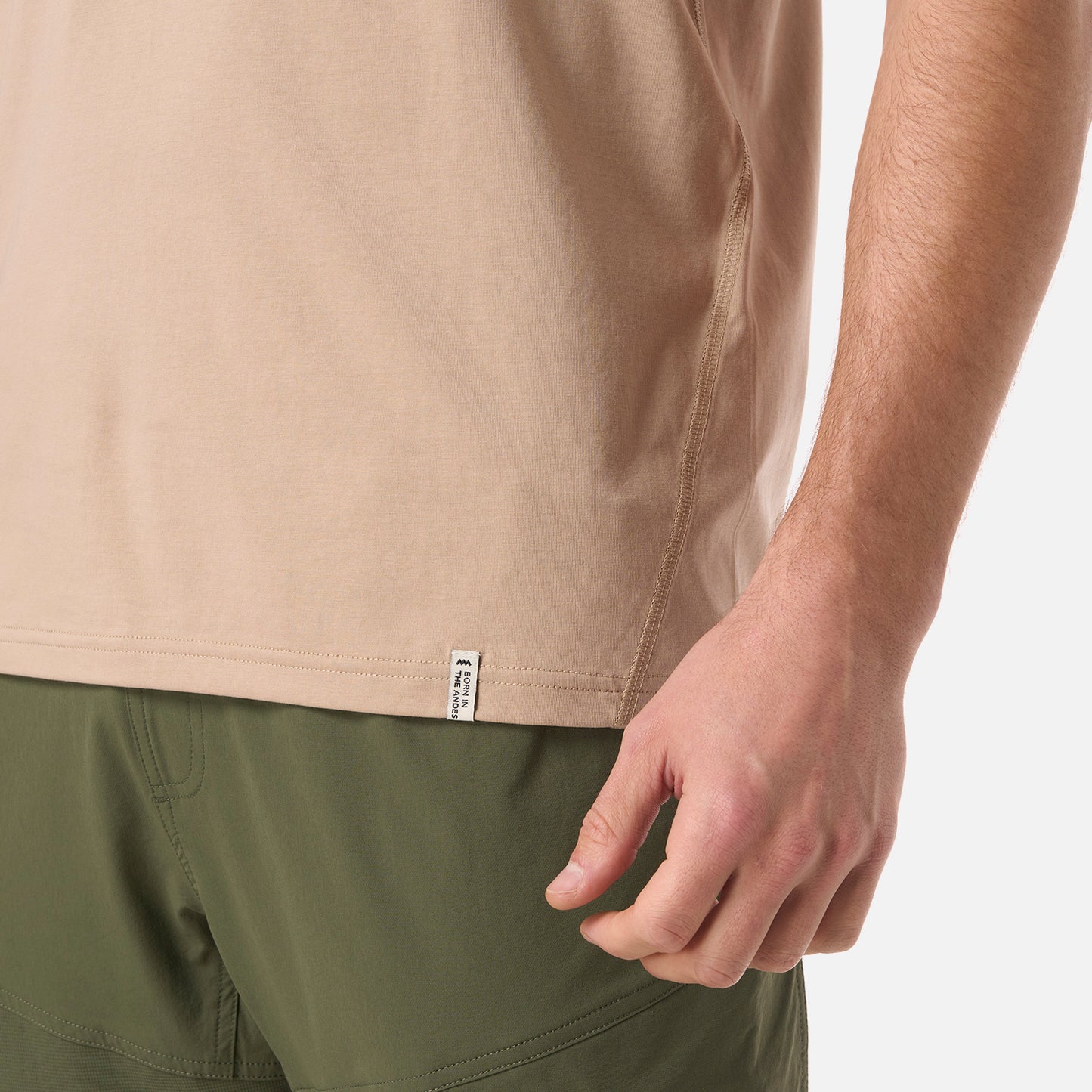 Polera Hombre Boulder Sleeveless T-Shirt Beige Lippi