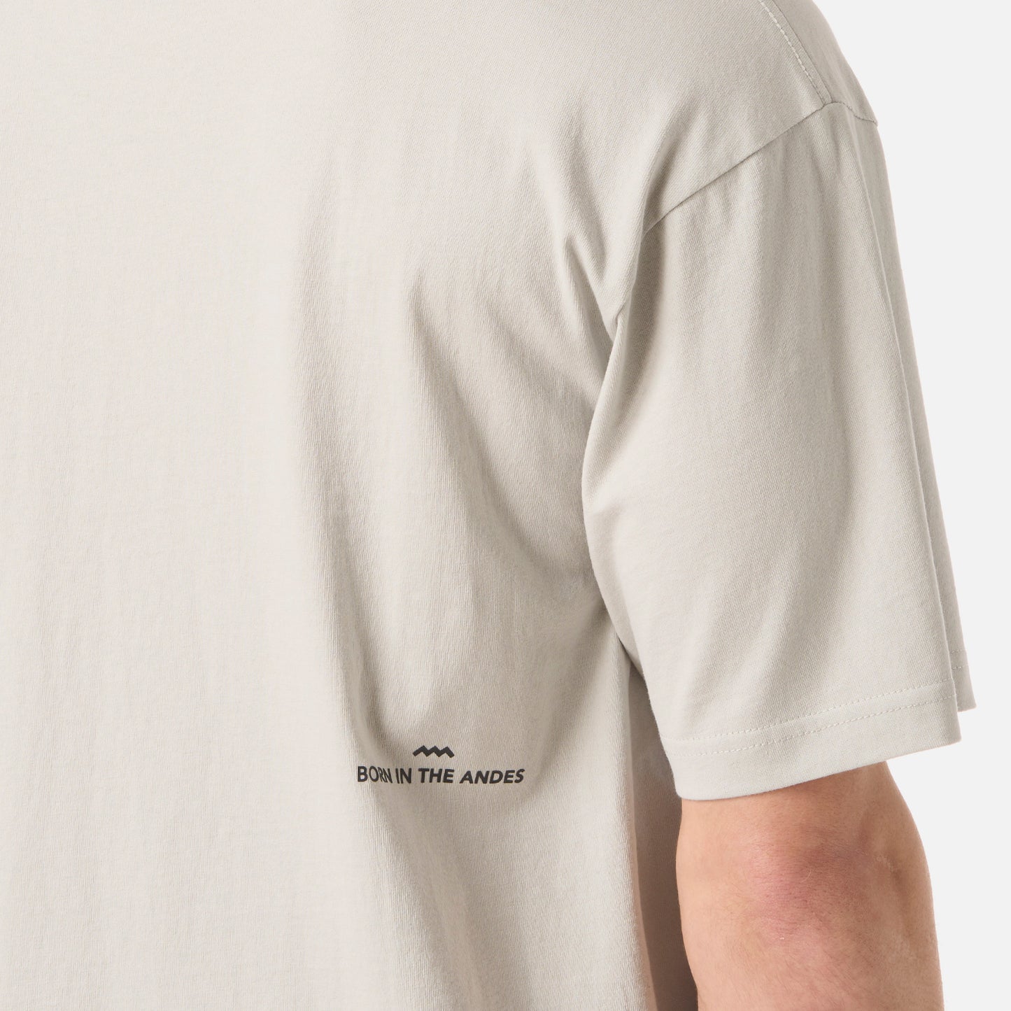 Polera Hombre Endura Cotton T-Shirt Gris Claro Lippi