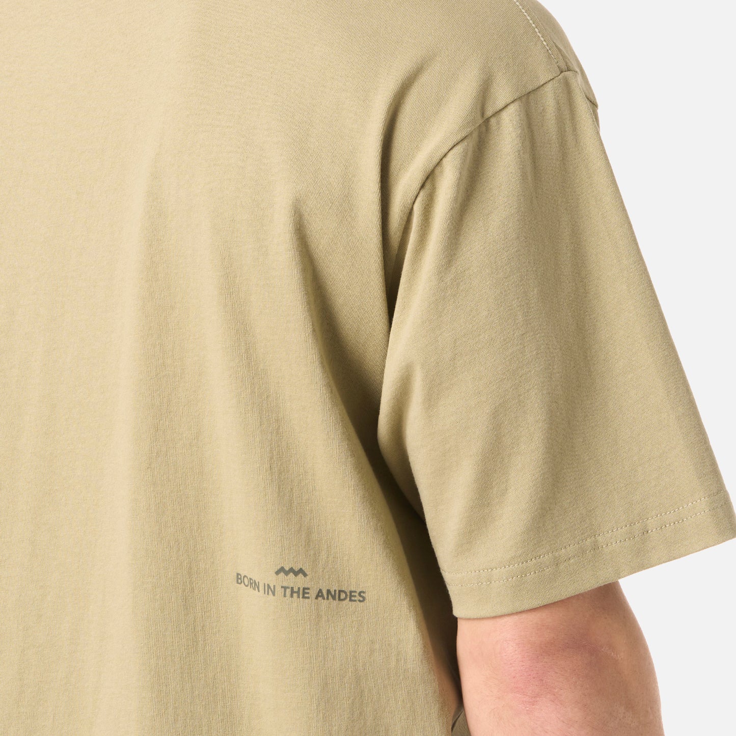 Polera Hombre Endura Cotton T-Shirt Verde Oliva Lippi