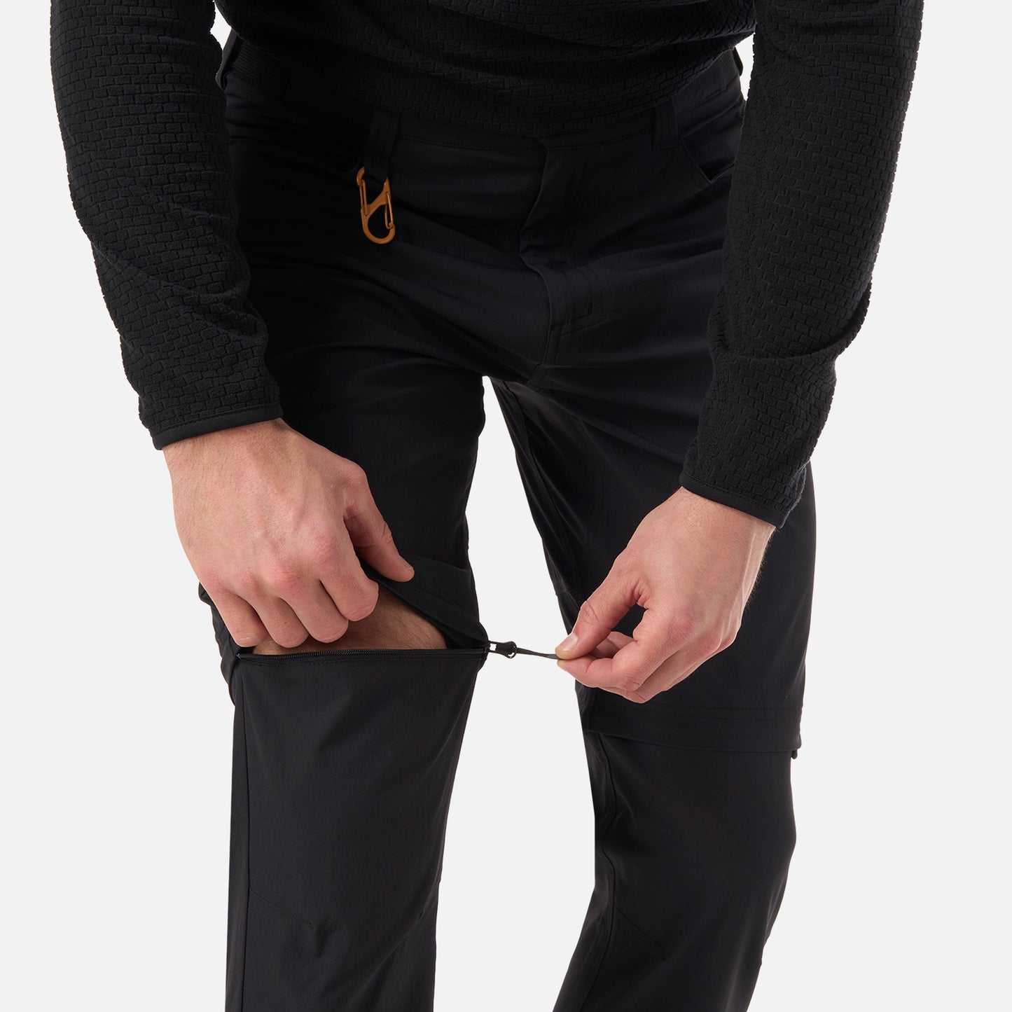 Pantalón Hombre Lennox Q-Dry Mix-2 Pants Negro Lippi