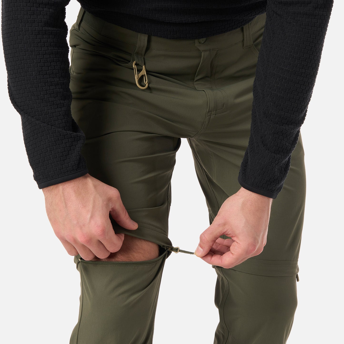 Pantalón Hombre Lennox Q-Dry Mix-2 Pants Verde Musgo Lippi