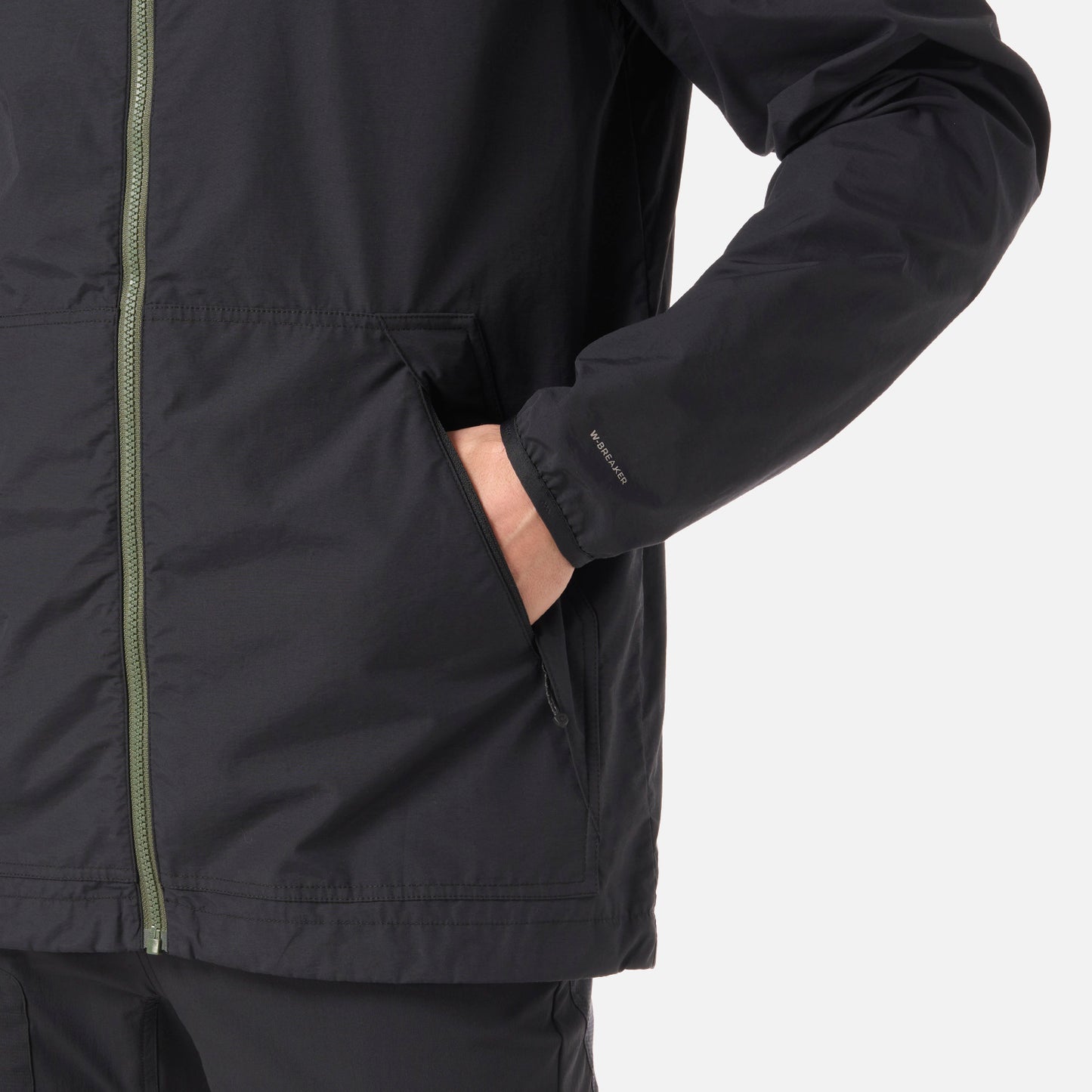 Chaqueta Hombre WindLand WindBreaker Hoody Jacket Negro Lippi