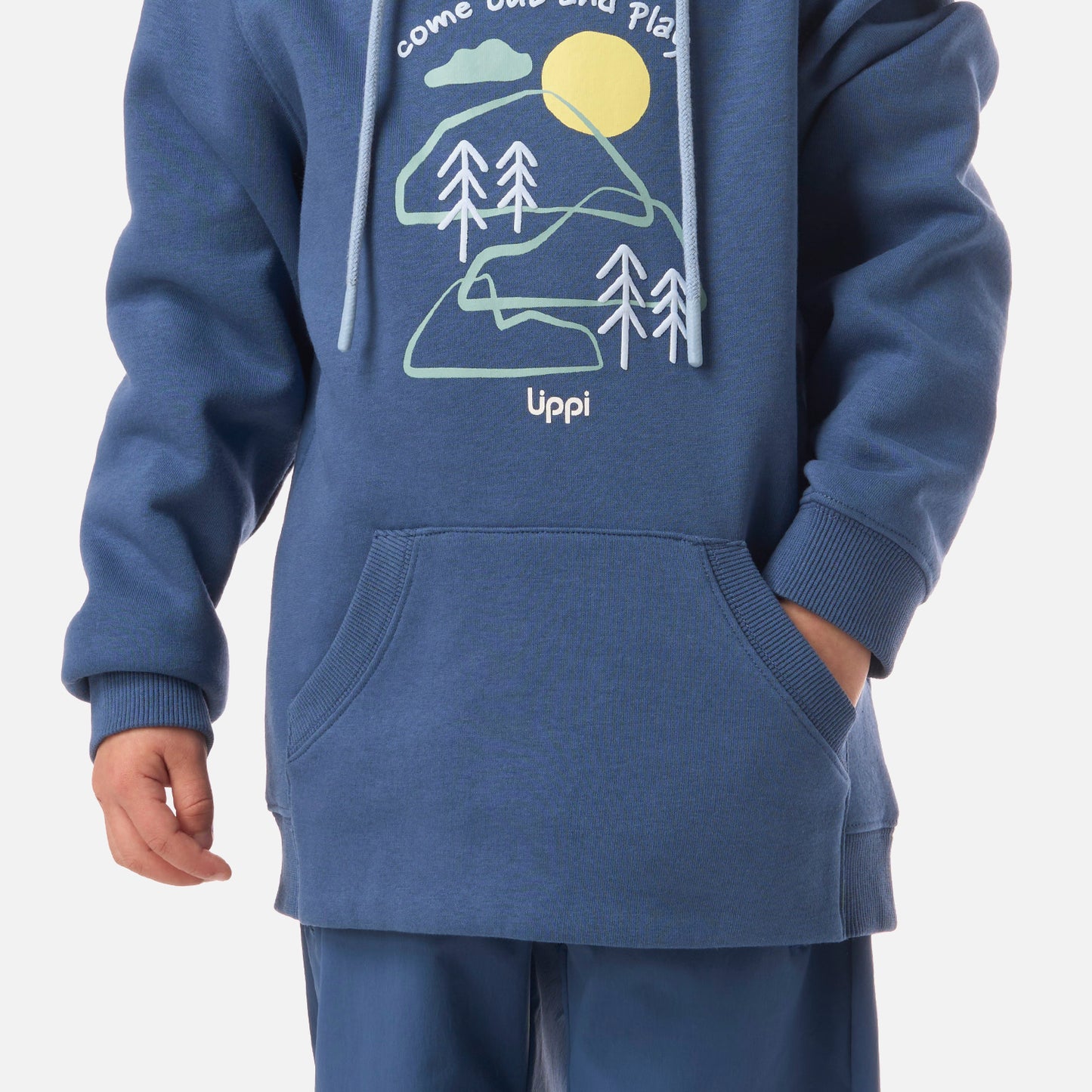 Polerón Niño Insigne Hoody Sweatshirt Azul oscuro Lippi