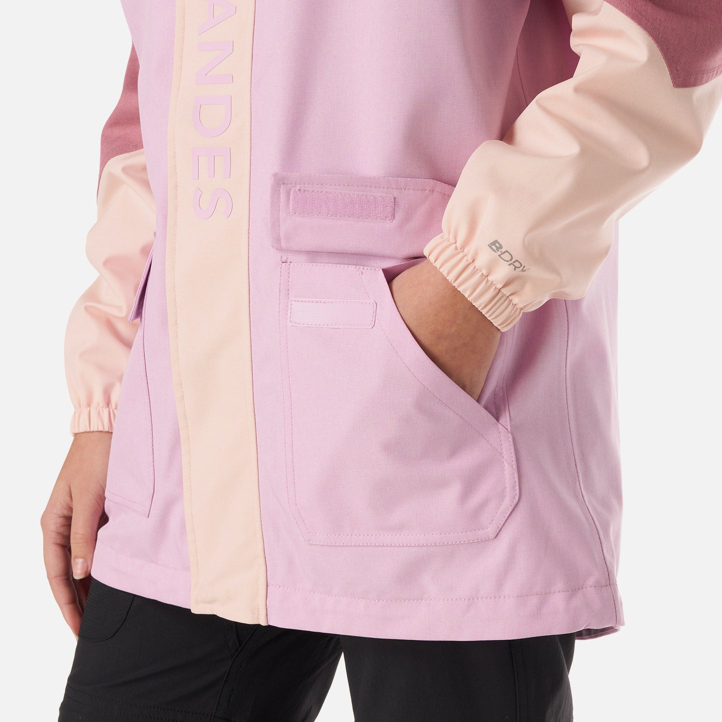 Chaqueta Teen Girl FirePlace B-Dry Jacket Rosa Oscuro Lippi