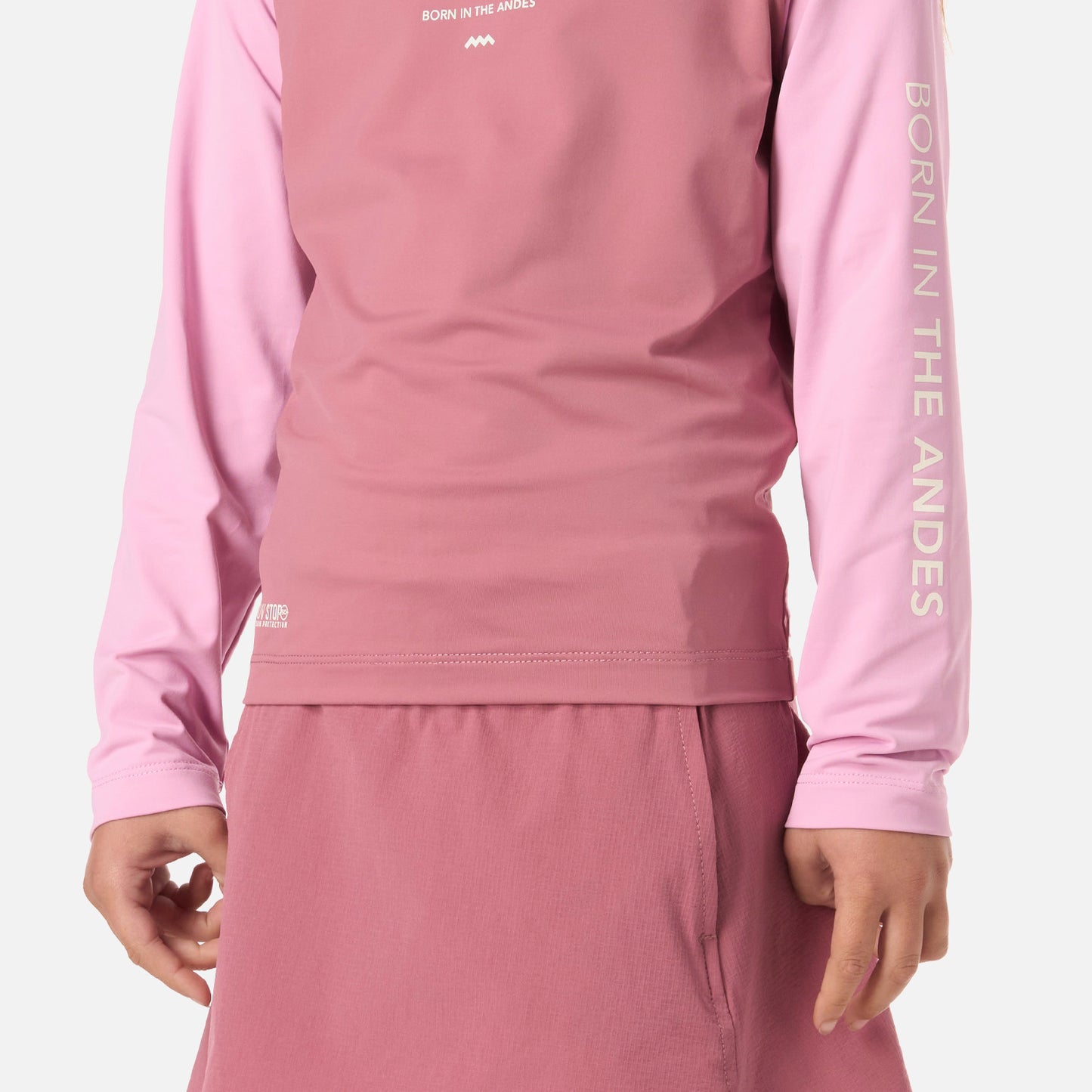 Polera Niña Sun Pro T-Shirt Rosa Oscuro Lippi