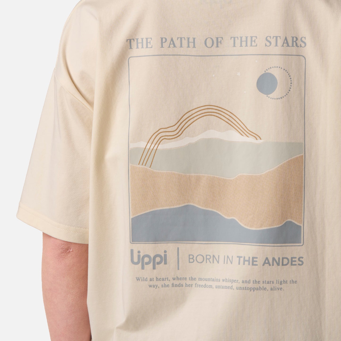 Polera Mujer Sun Sorona T-Shirt Crudo Lippi