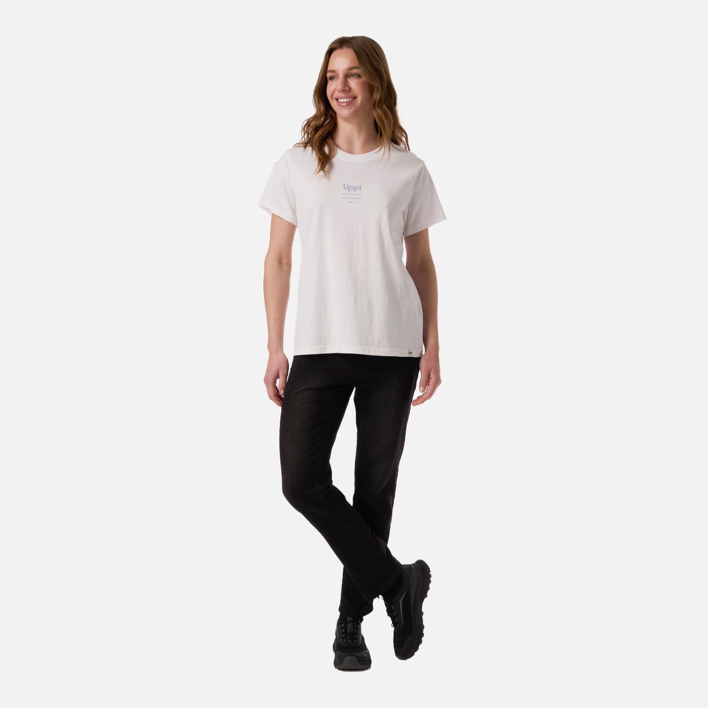 Polera Mujer Ulmo Mid Point T-Shirt Blanco Lippi