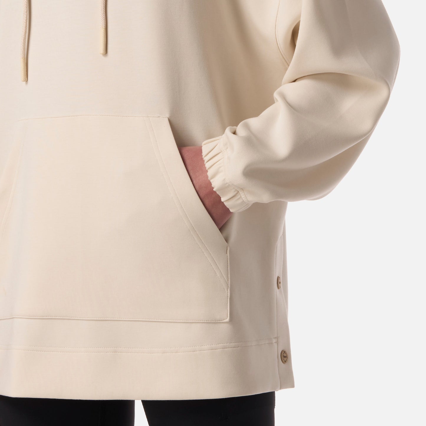 Polerón Mujer CityScape Hoody Sweatshirt Crema Lippi