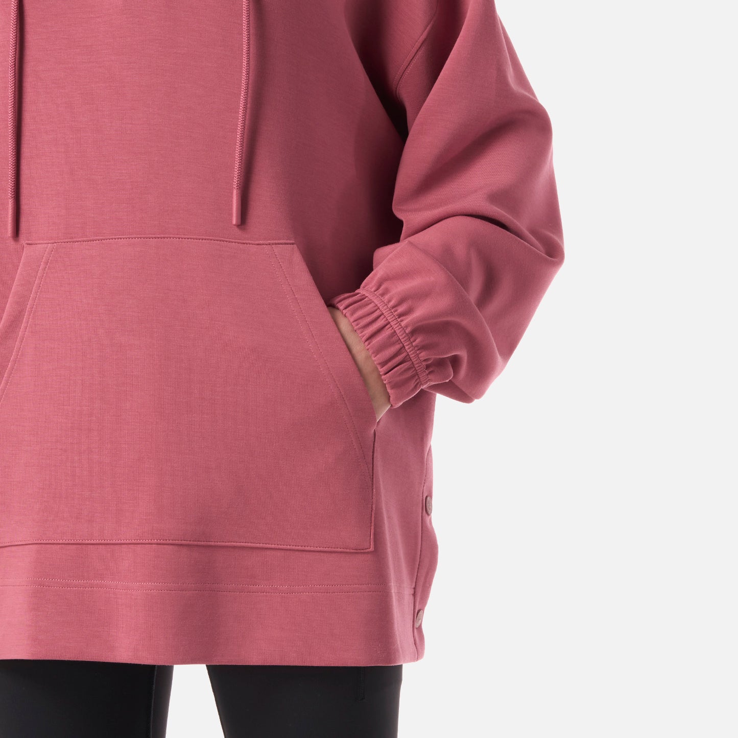 Polerón Mujer CityScape Hoody Sweatshirt Rosa Oscuro Lippi