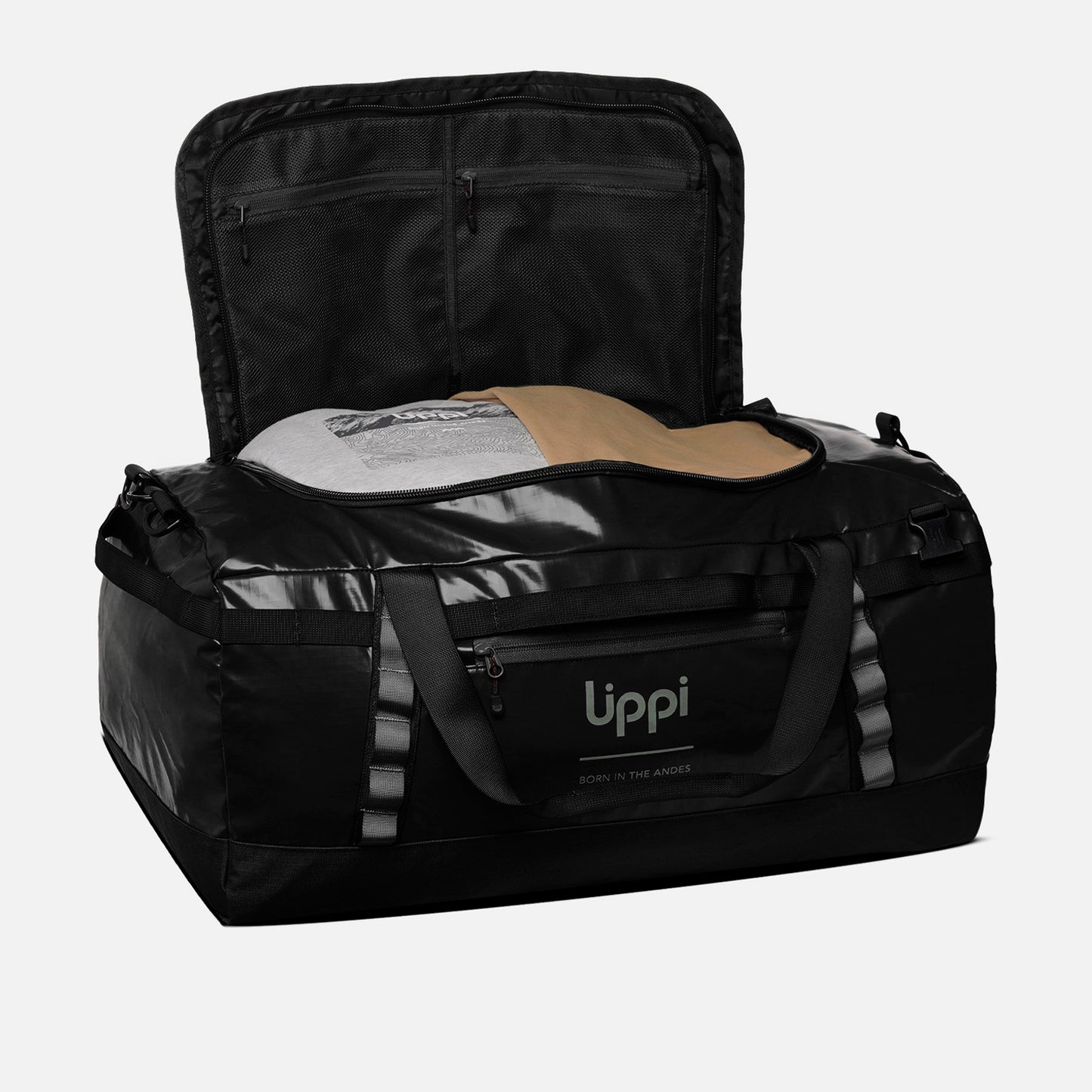 Bolso Venture Duffle 100L Negro Lippi