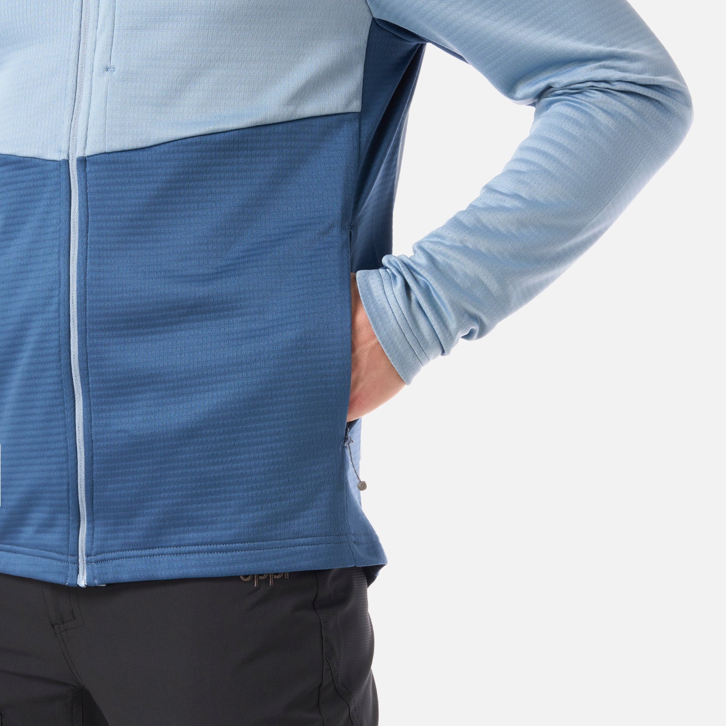 Polerón Hombre Numan Nano-F Sweatshirt Azul Piedra Lippi