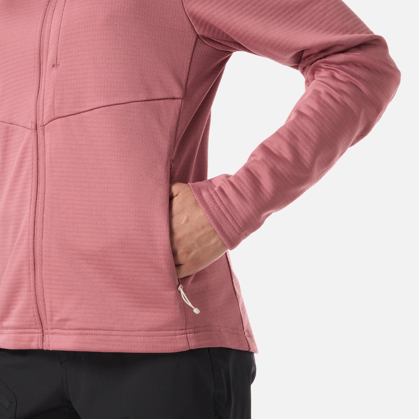 Polerón Mujer Numan Nano-F Jacket Rosa Oscuro Lippi