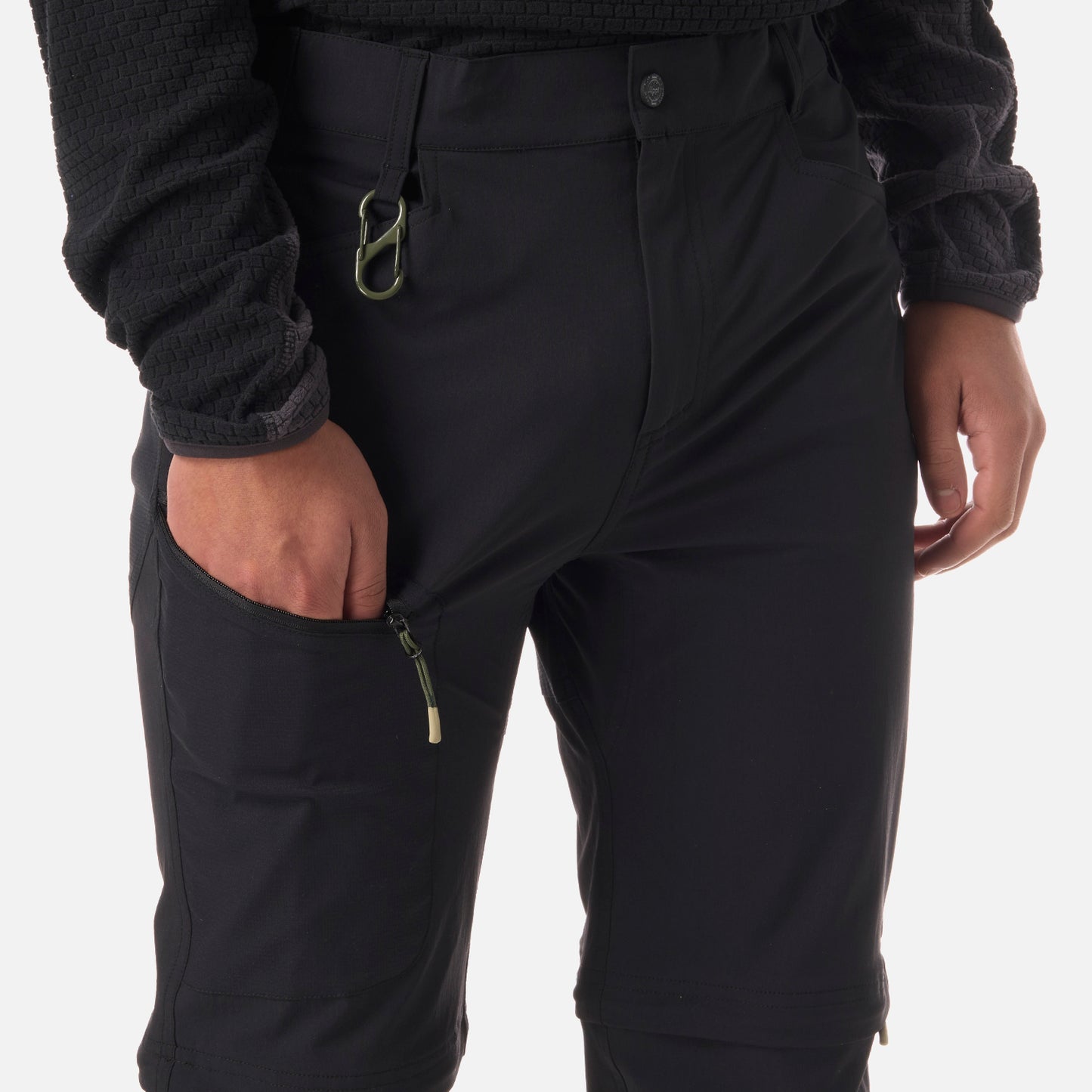 Pantalón Teen Boy Lennox Q-Dry Mix-2 Pants Negro Lippi