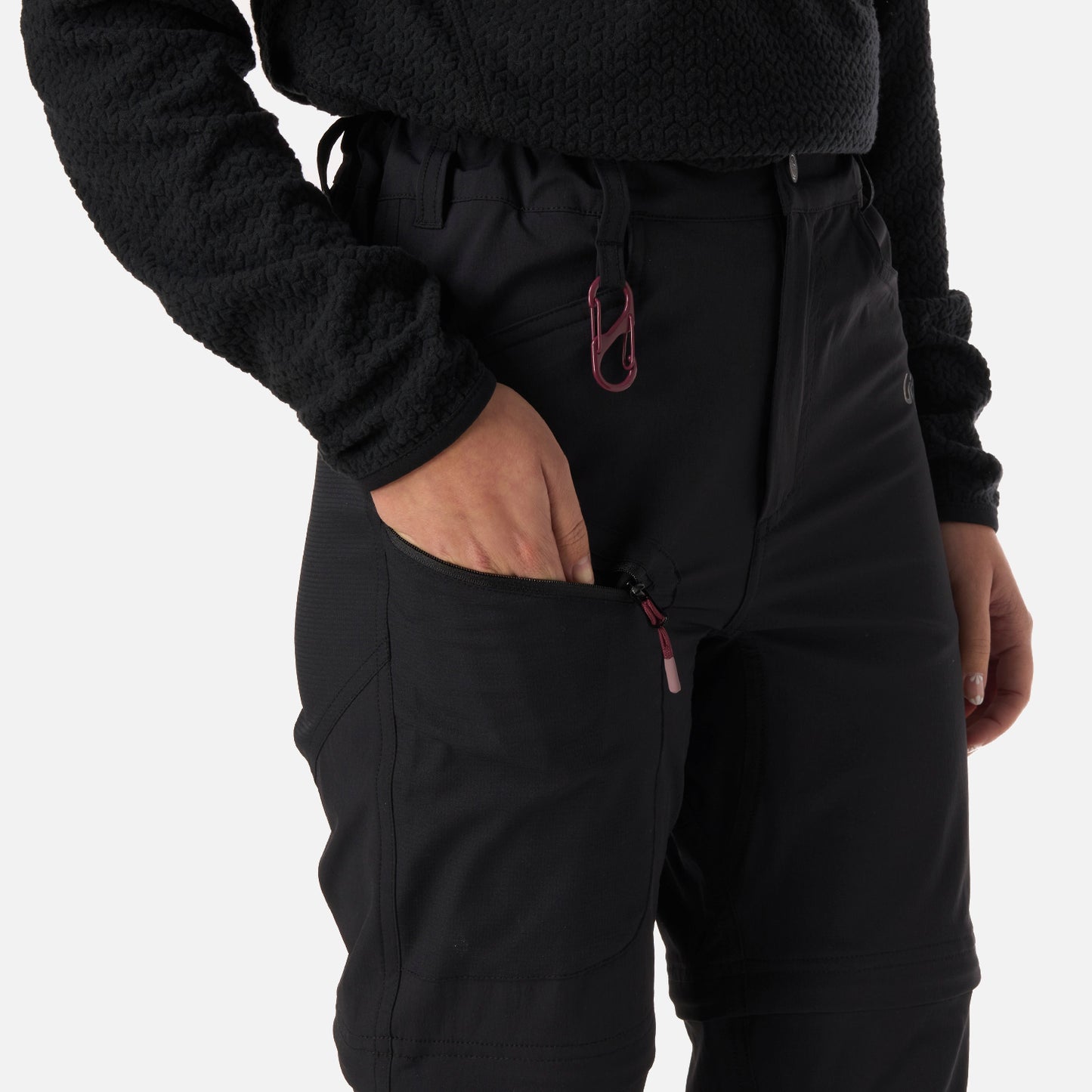 Pantalón Teen Girl Lennox Q-Dry Mix-2 Pants Negro Lippi