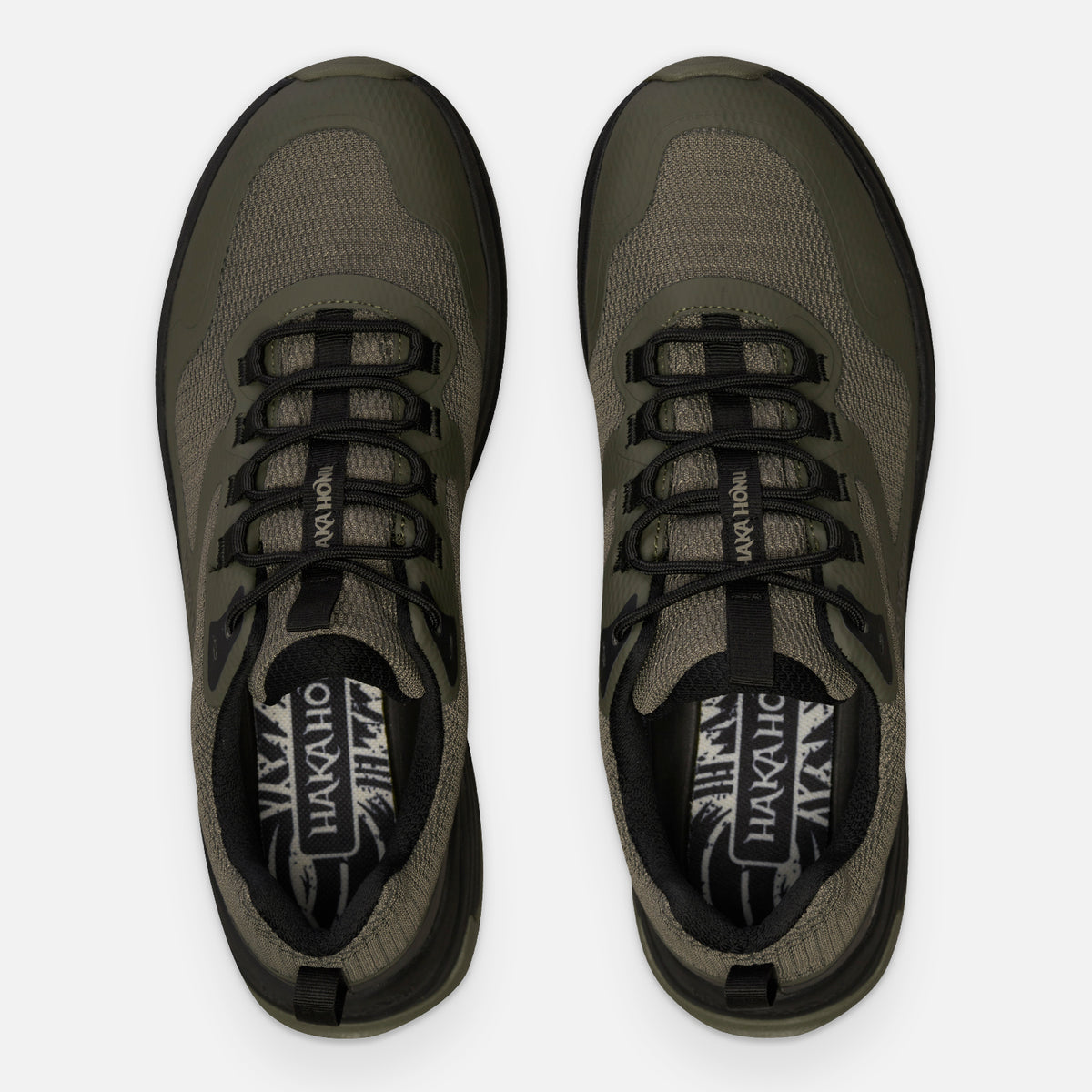 Zapatilla Hombre Huillin Bajo Verde Militar Haka Honu