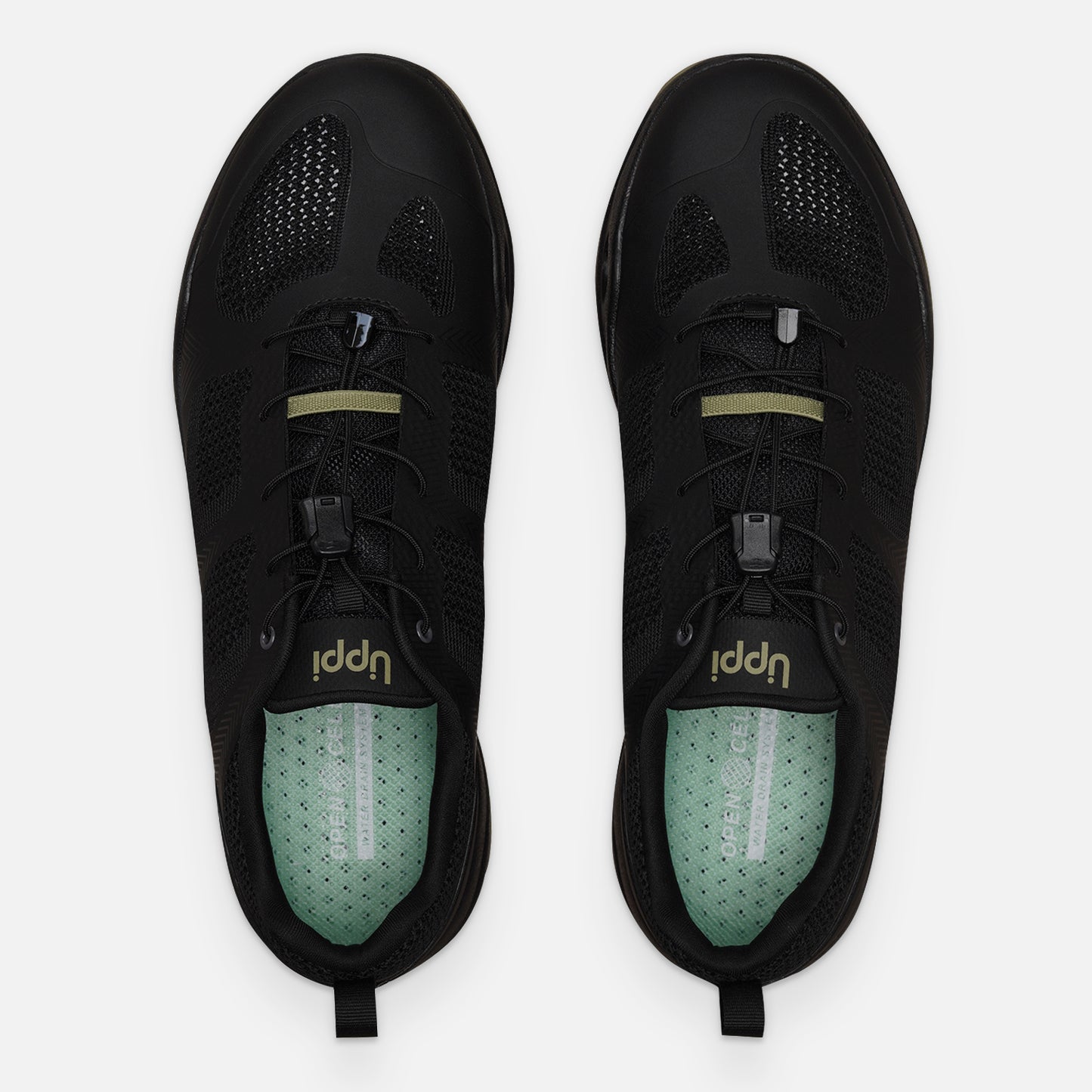 Zapatilla Hombre 4River Negro / Verde Lippi