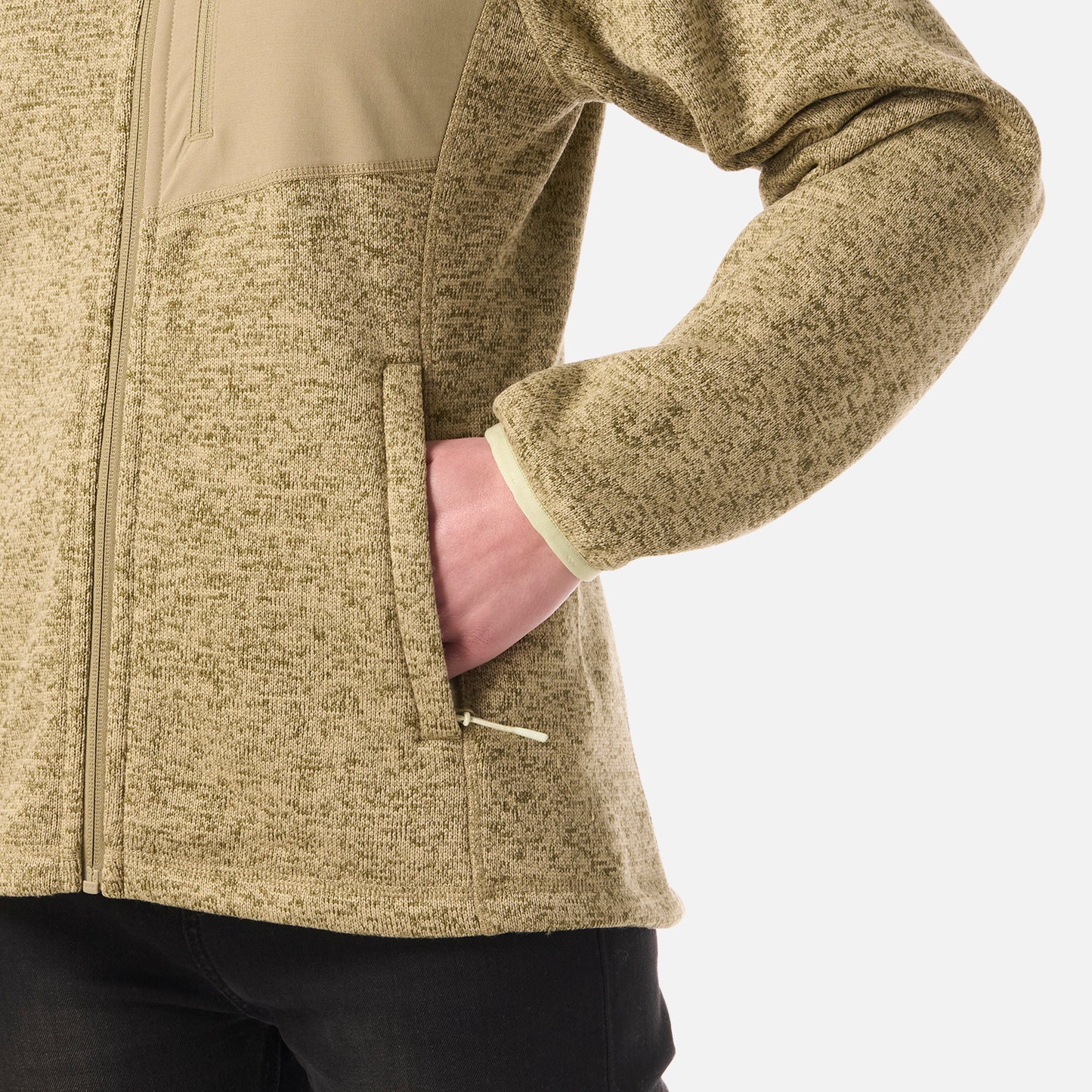 Polar Mujer Coronado Therm-Pro Jacket Verde Oliva Lippi