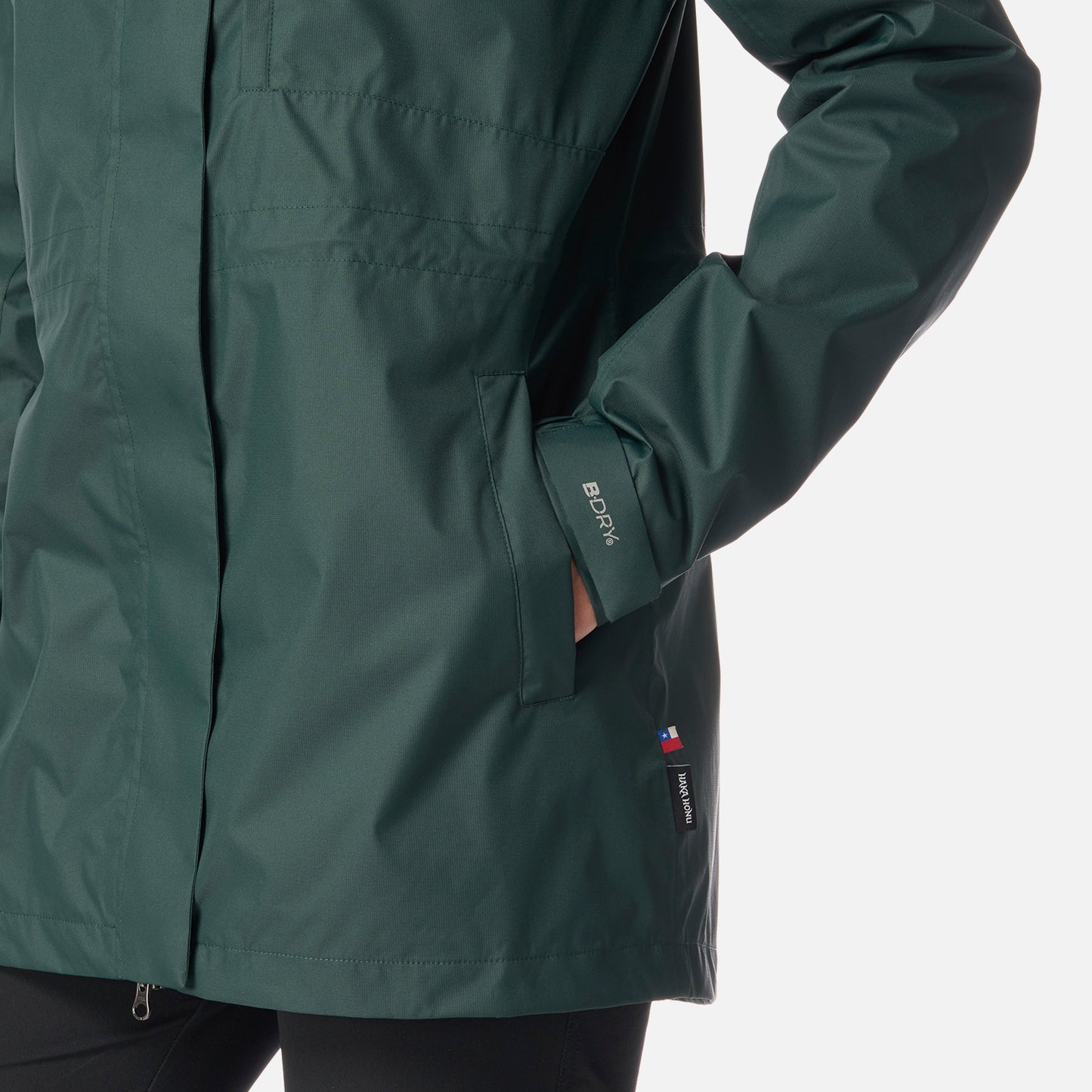 Chaqueta Mujer Kauai Verde Bosque Haka Honu