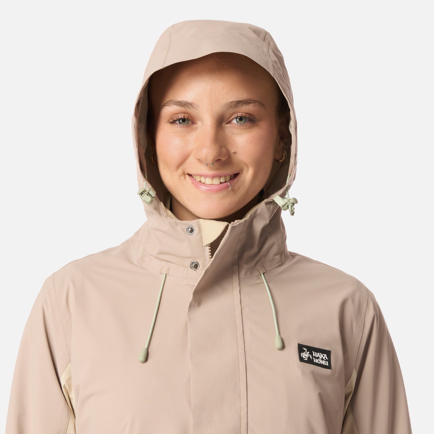 Chaqueta Mujer Escarcha Taupe Haka Honu