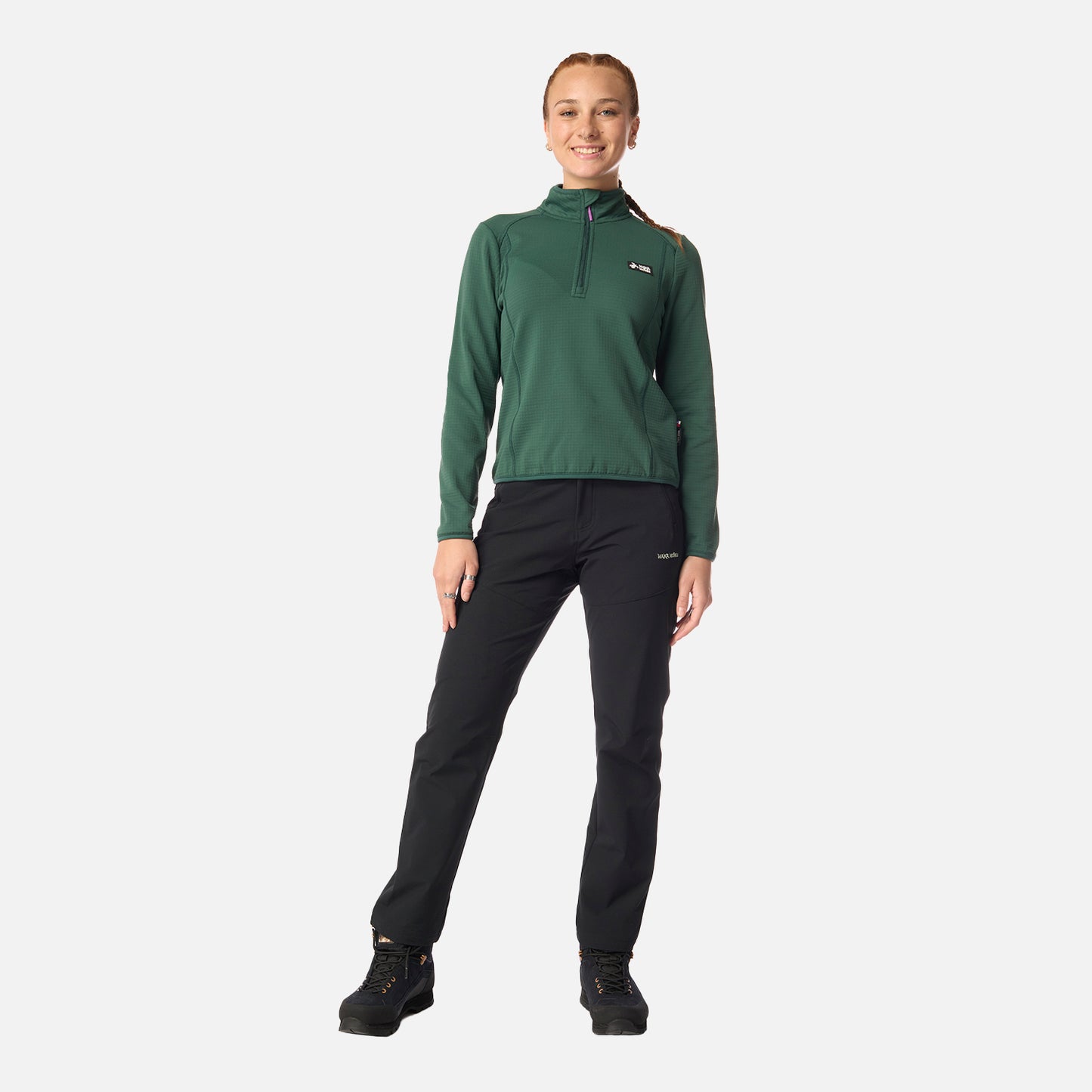 Polerón Mujer Taina Esmeralda Haka Honu