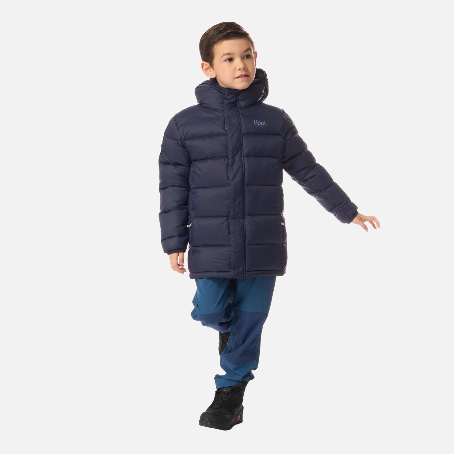 Chaqueta Niño All Winter Steam-Pro Hoody Jacket Azul Marino Lippi