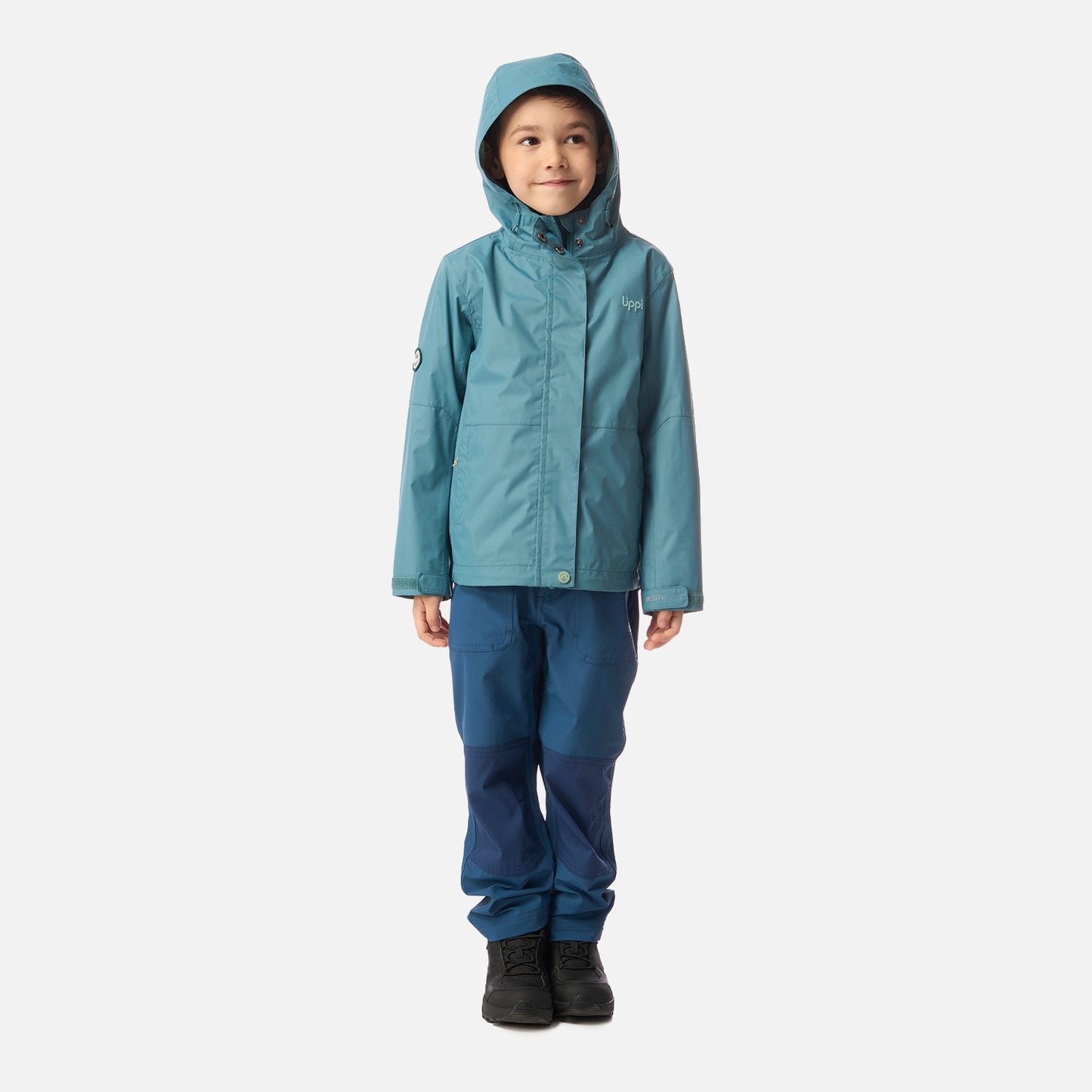 Chaqueta Niño Blizzard B-Dry Hoody Jacket Petroleo Claro Lippi
