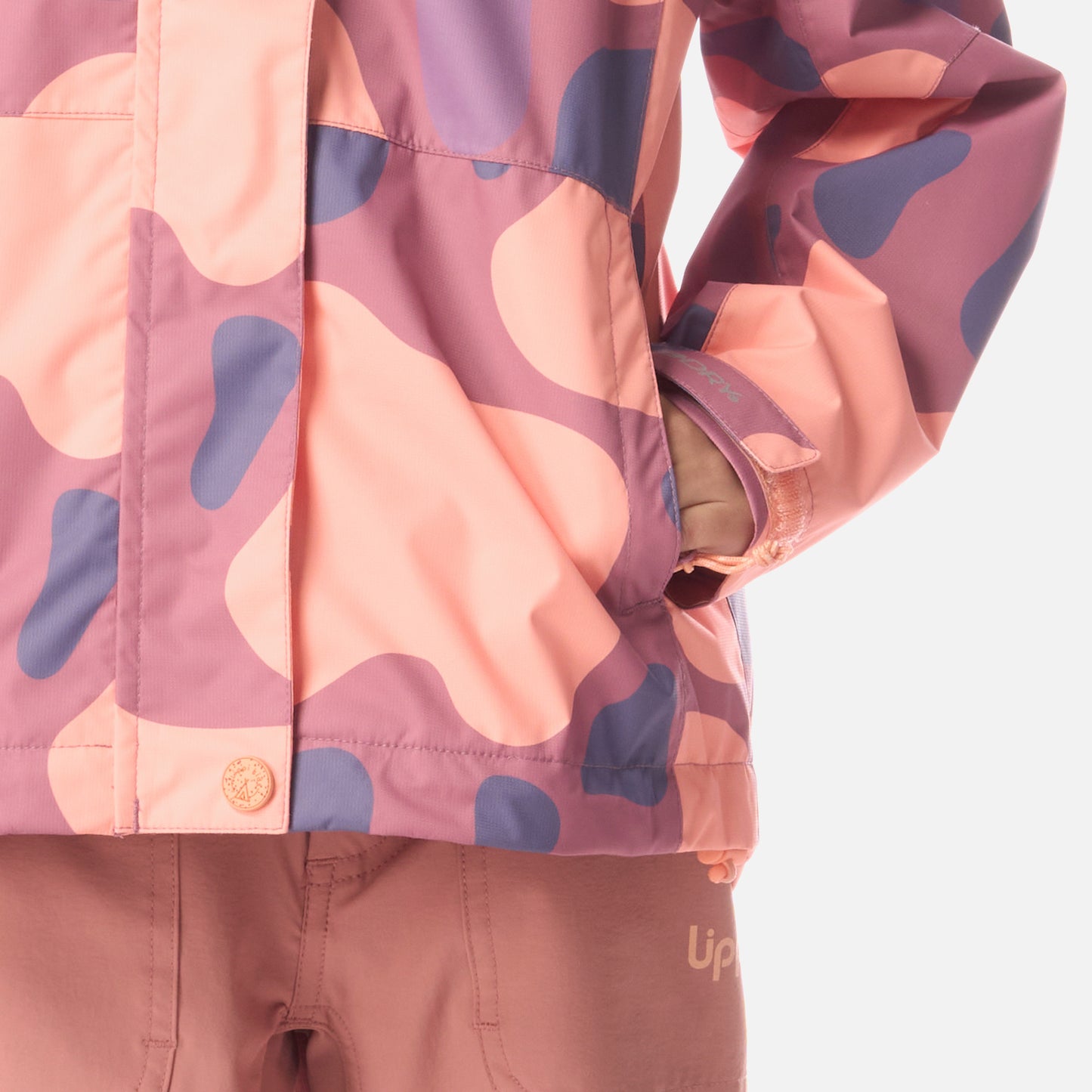 Chaqueta Niña Blizzard B-Dry Hoody Jacket Print Rosa Oscuro Lippi