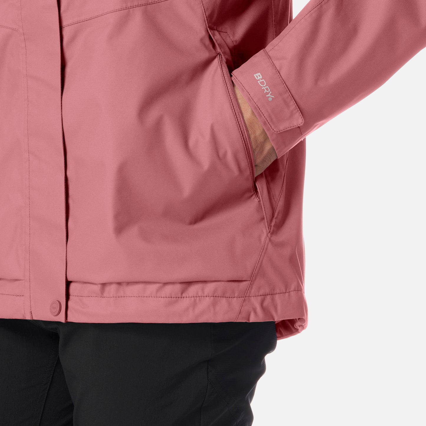 Chaqueta Mujer Blizzard B-Dry Hoody Jacket Rosa Oscuro Lippi