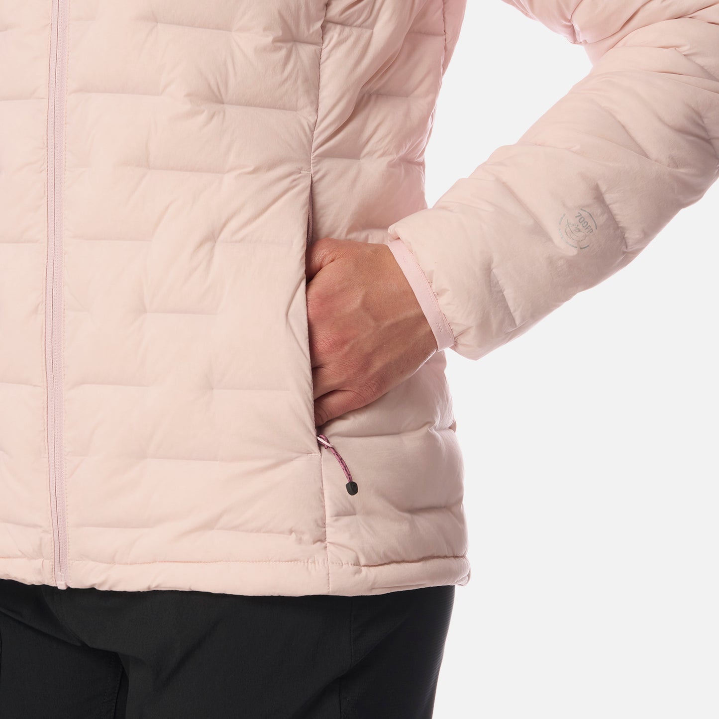 Chaqueta Mujer Ultimate Stretch Down Jacket Rosa Claro Lippi