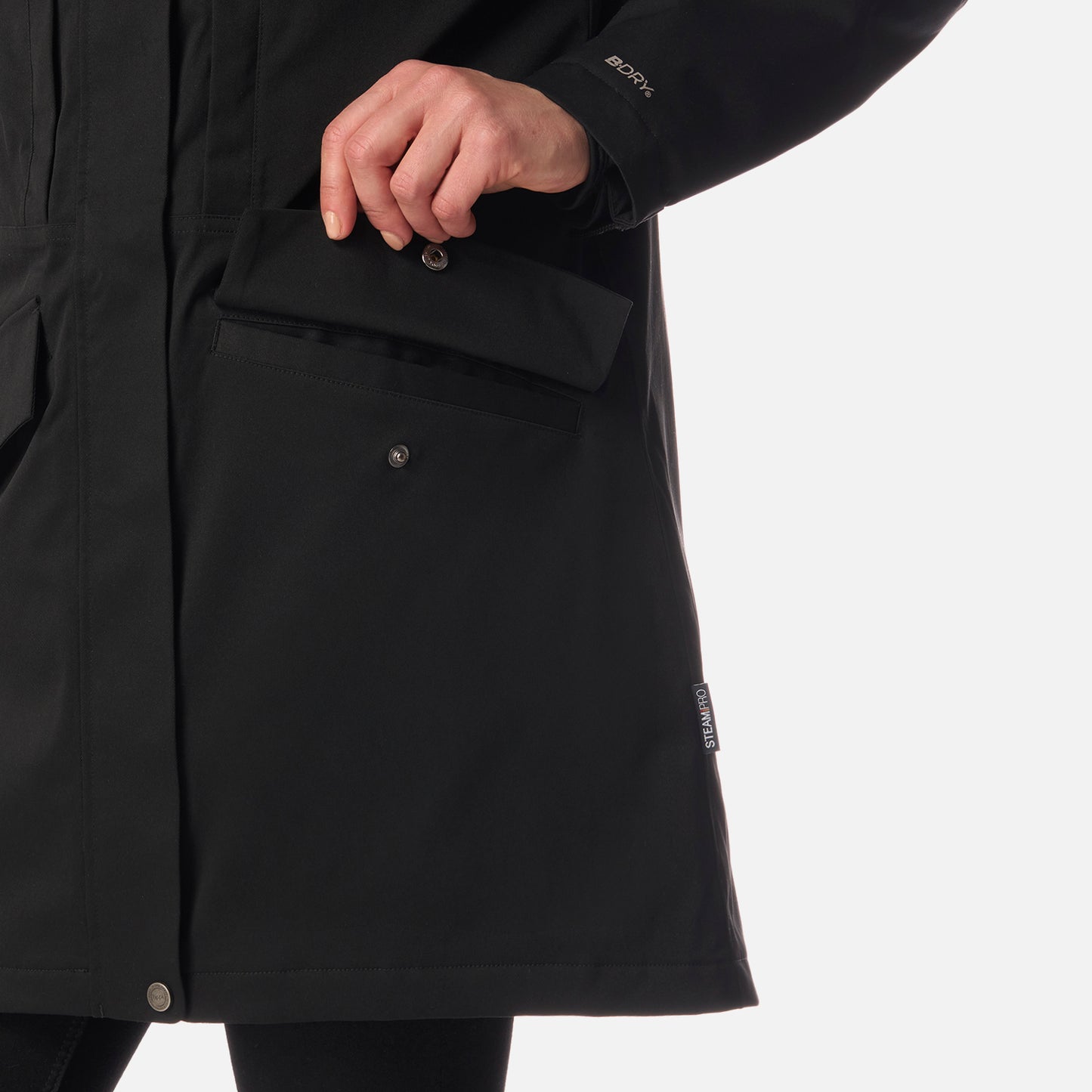 Chaqueta Mujer DayBreak B-Dry Jacket Negro Lippi