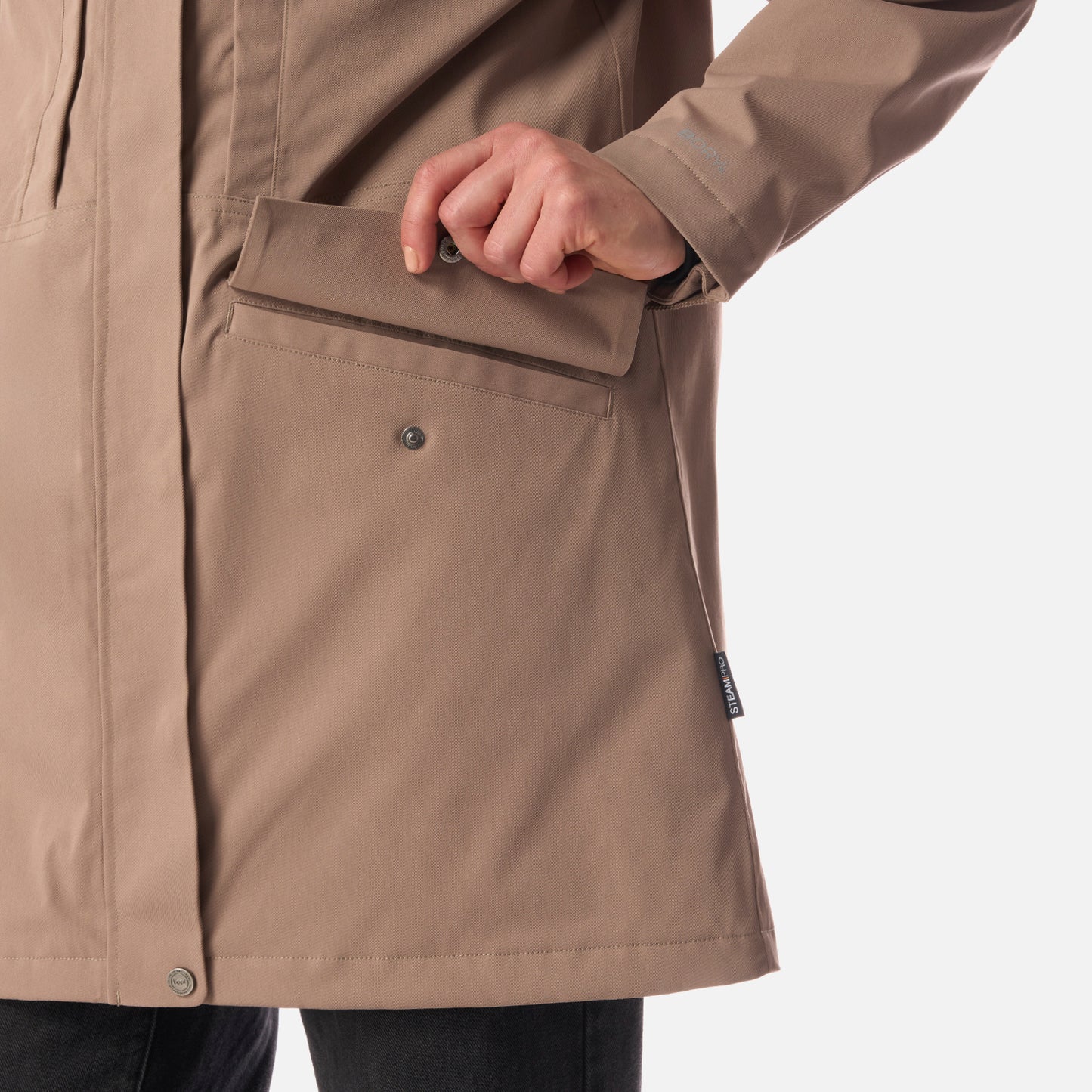 Chaqueta Mujer DayBreak B-Dry Jacket Canela Lippi
