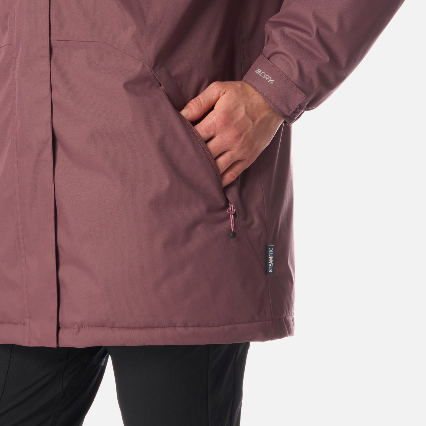 Chaqueta Mujer Gunther B-Dry Hoody Jacket Vino Lippi
