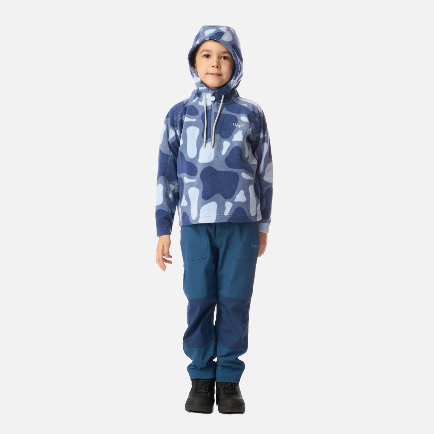Polar Niño Cold Day Therm-Pro Hoody Jacket Print Azul Piedra Lippi