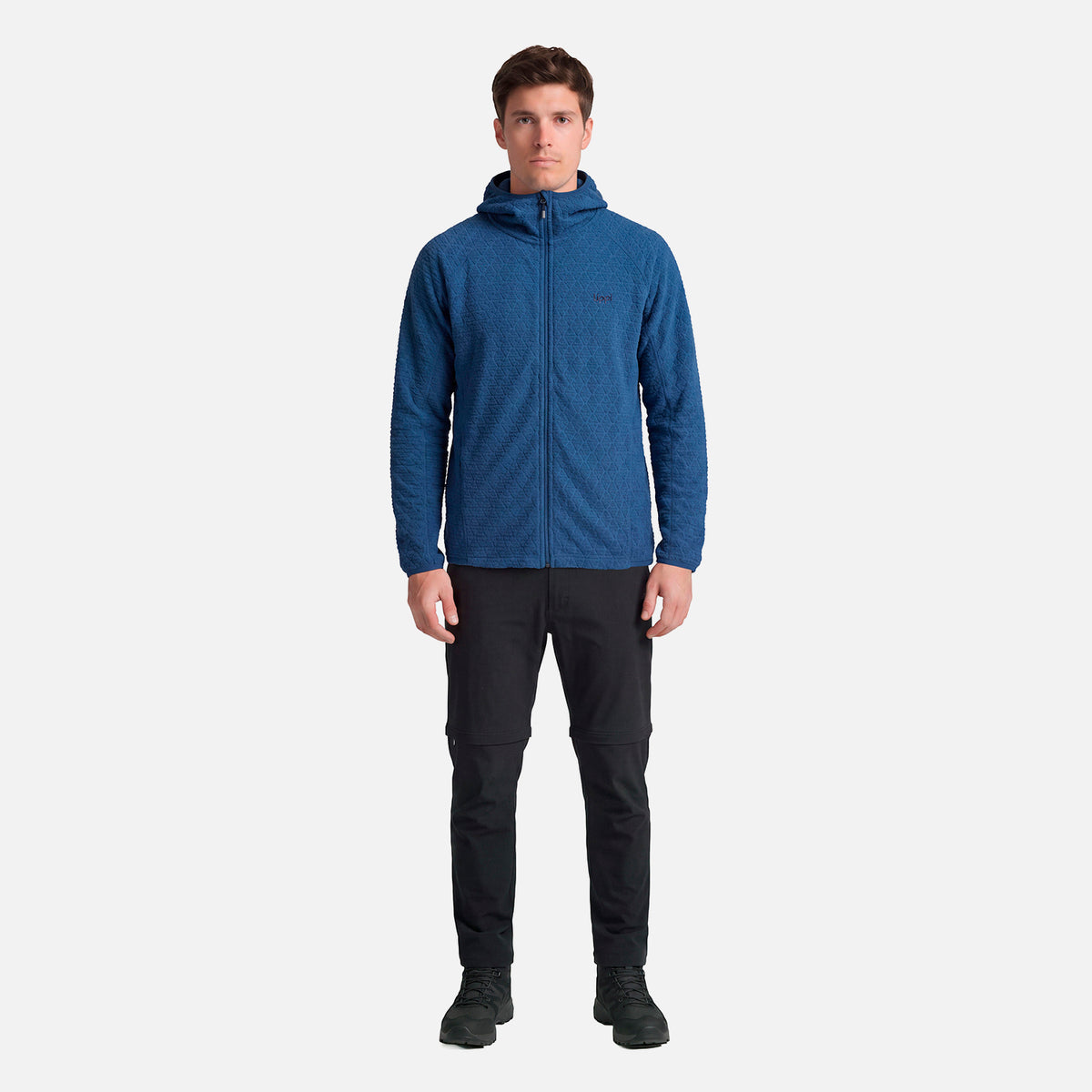 Polerón Hombre Jacaranda Nano-F Full Zip Hoody Azul Oscuro Lippi