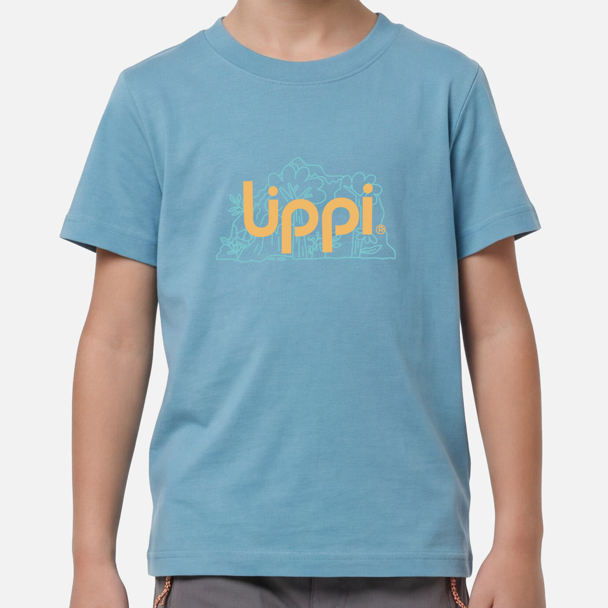 Polera Niño Ulmo T-Shirt Petroleo Claro Lippi