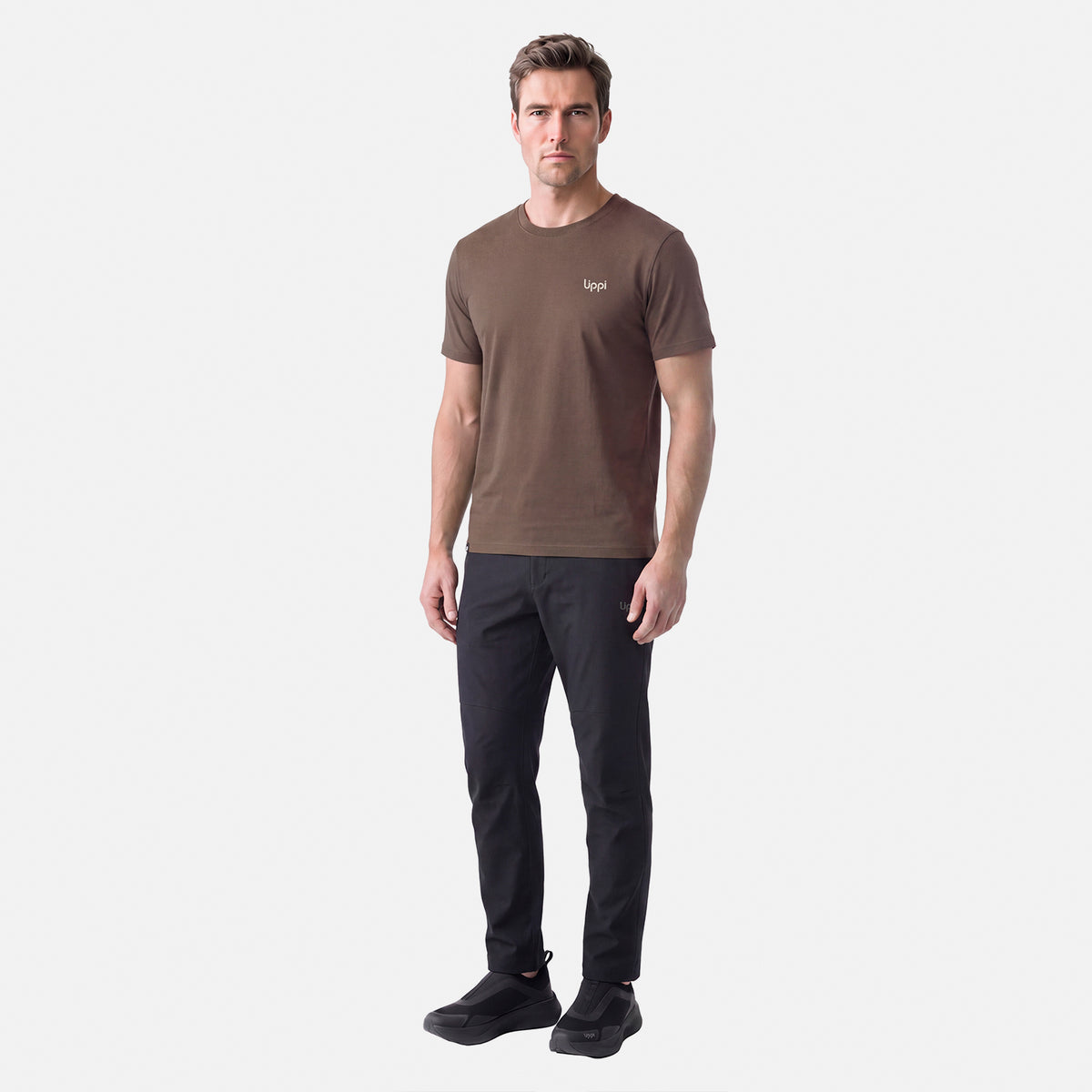 Polera Hombre Ulmo Back Print T-Shirt Cafe Lippi