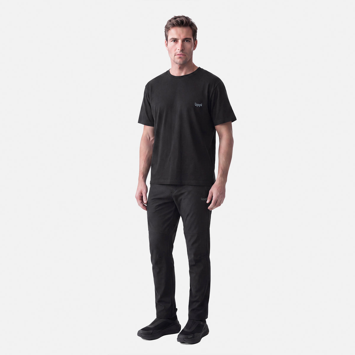 Polera Hombre Ulmo Back Print T-Shirt Negro Lippi