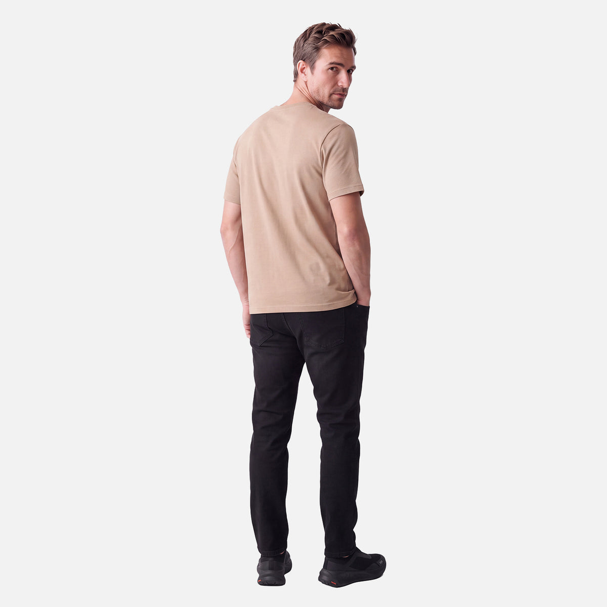 Polera Hombre Supima T-Shirt Canela Lippi