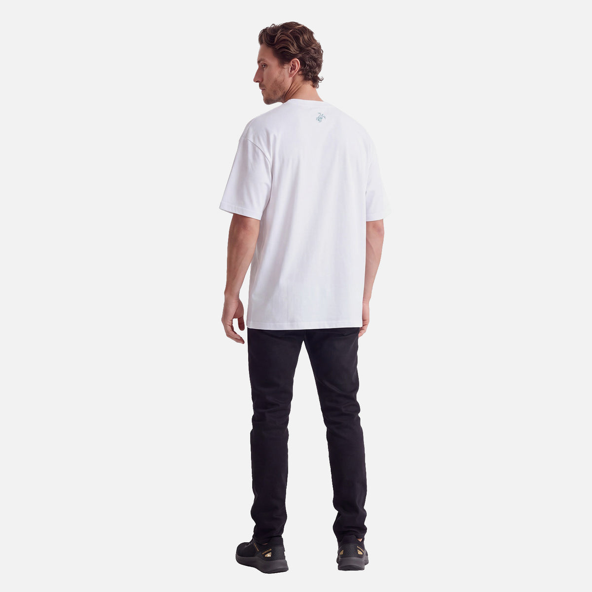 Polera Hombre Polo Blanco Haka Honu