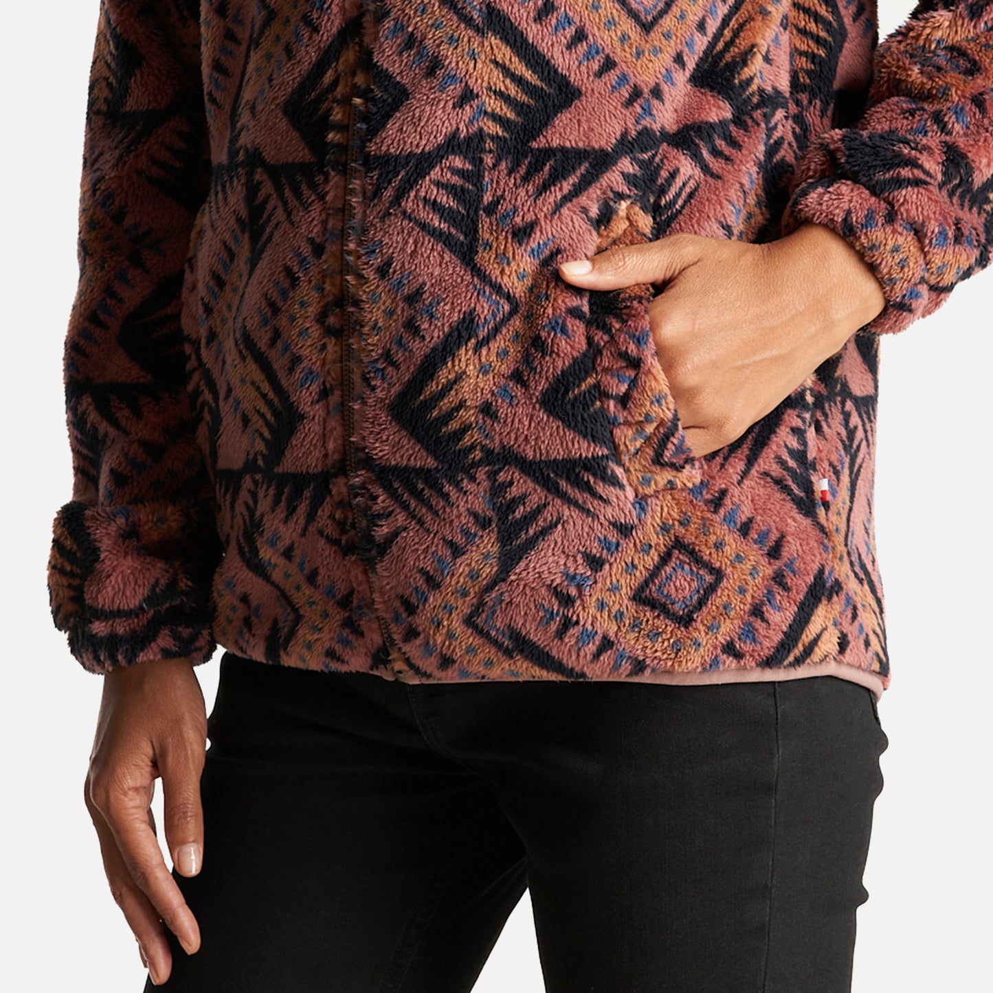 Chaqueta Mujer Caluro-Sin Print Rosa Haka Honu