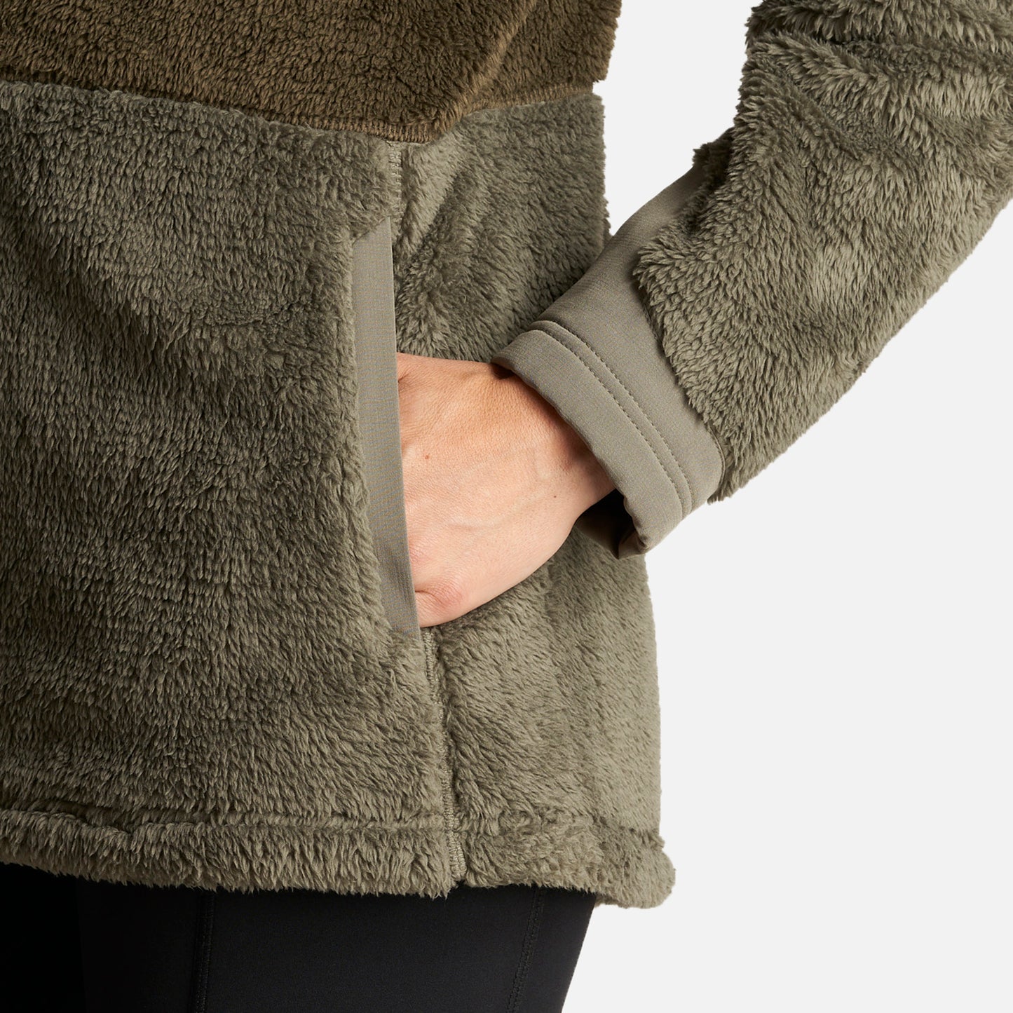 Chaqueta Mujer Bear Shaggy-Pro Hoody Jacket Verde Militar/Laurel Lippi