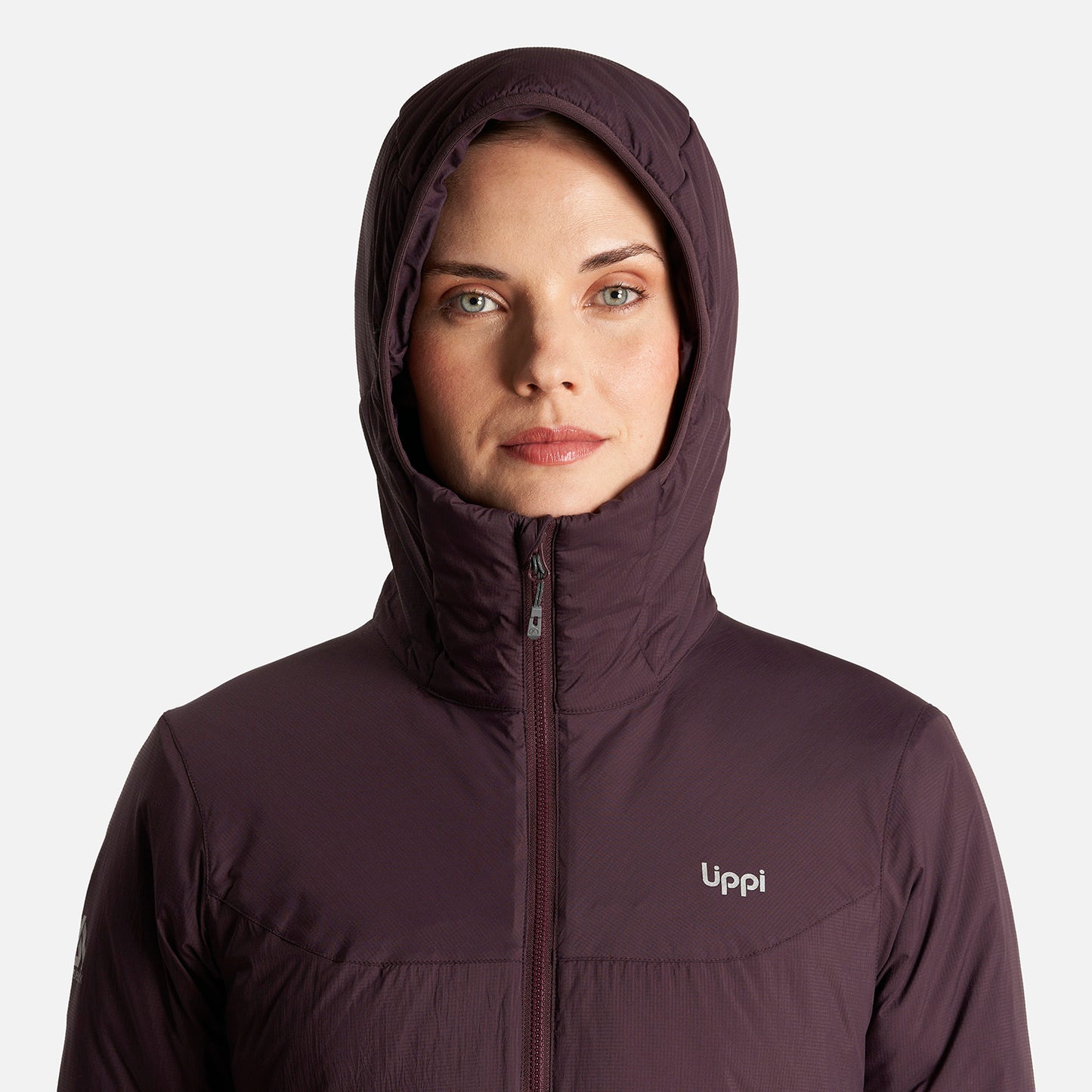 Chaqueta Mujer Spry Steam-Pro Hoody Jacket Burdeo Lippi
