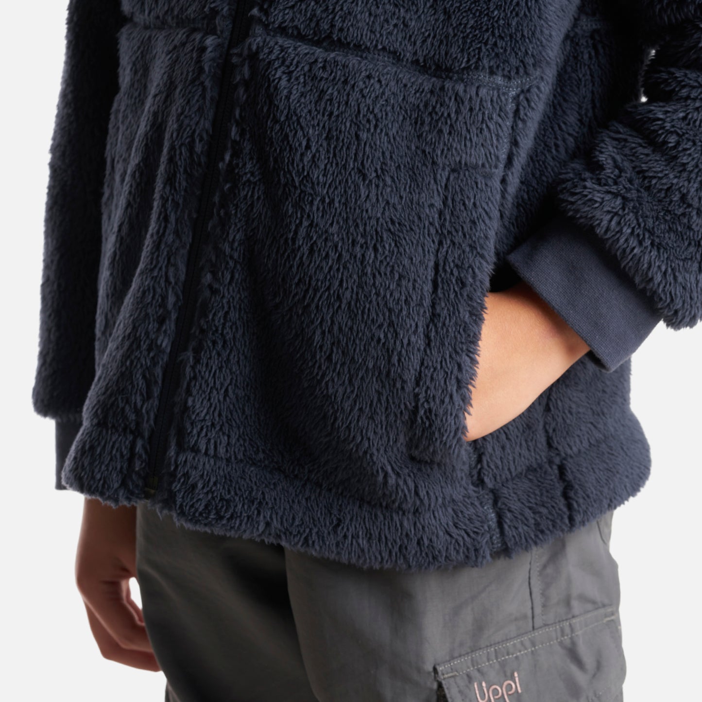 Chaqueta Niña Bear Shaggy-Pro Hoody Jacket Azul Marino Lippi