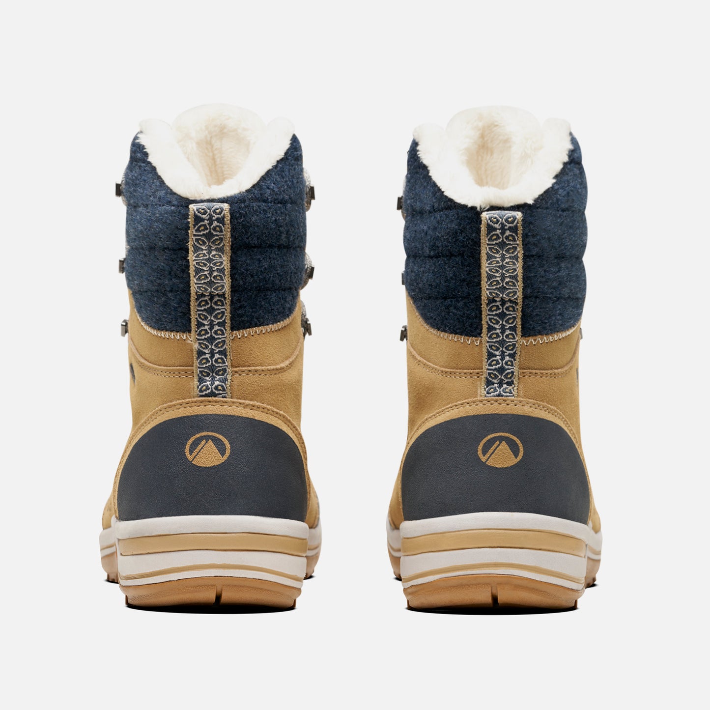 Bota Mujer Polar Light Taupe Azul Noche Lippi