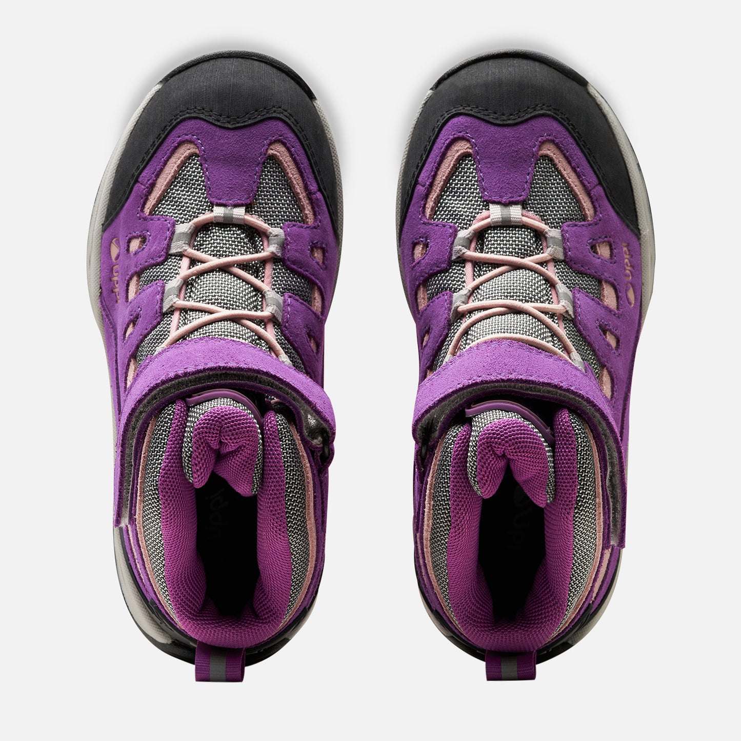 Botín Mujer Puelo Cs Hi Velcro Morado / Gris Claro Lippi