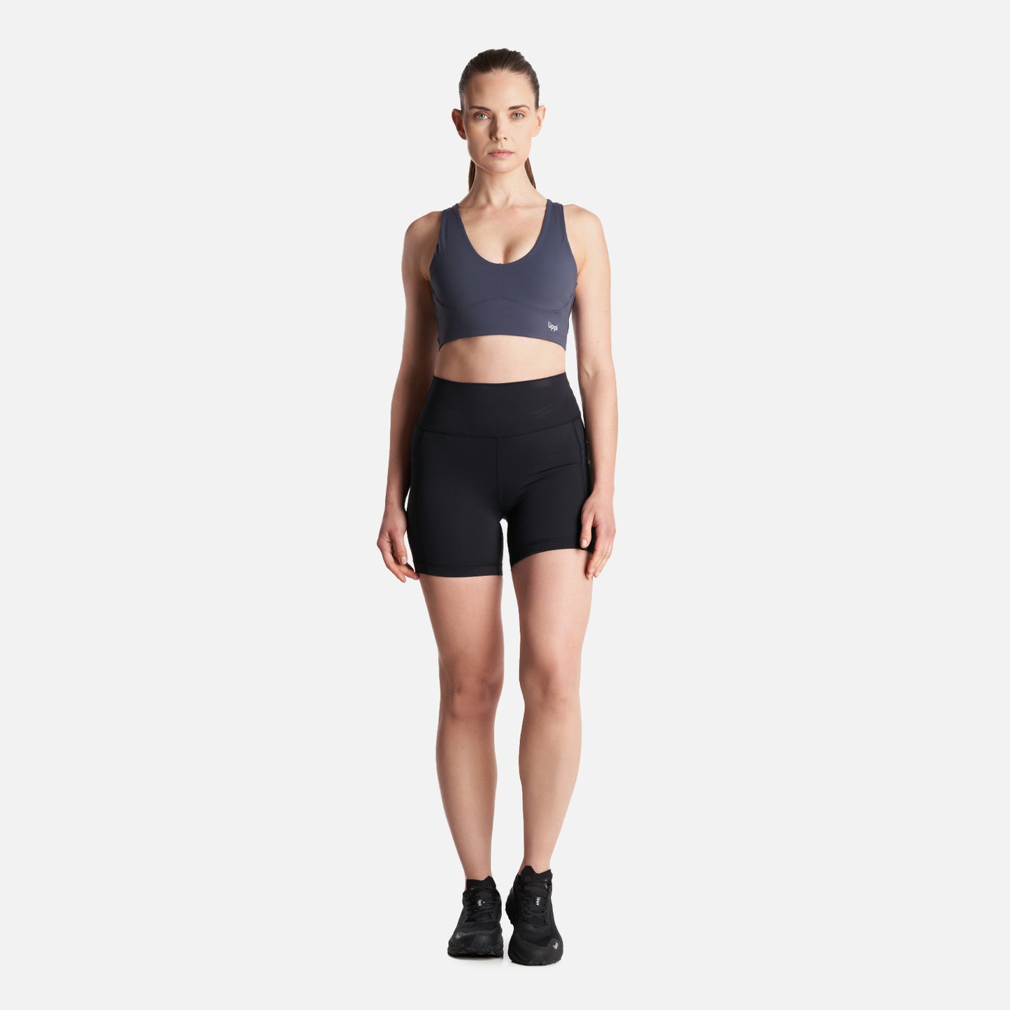 Peto Mujer  Workout High Bra Azul Noche Lippi